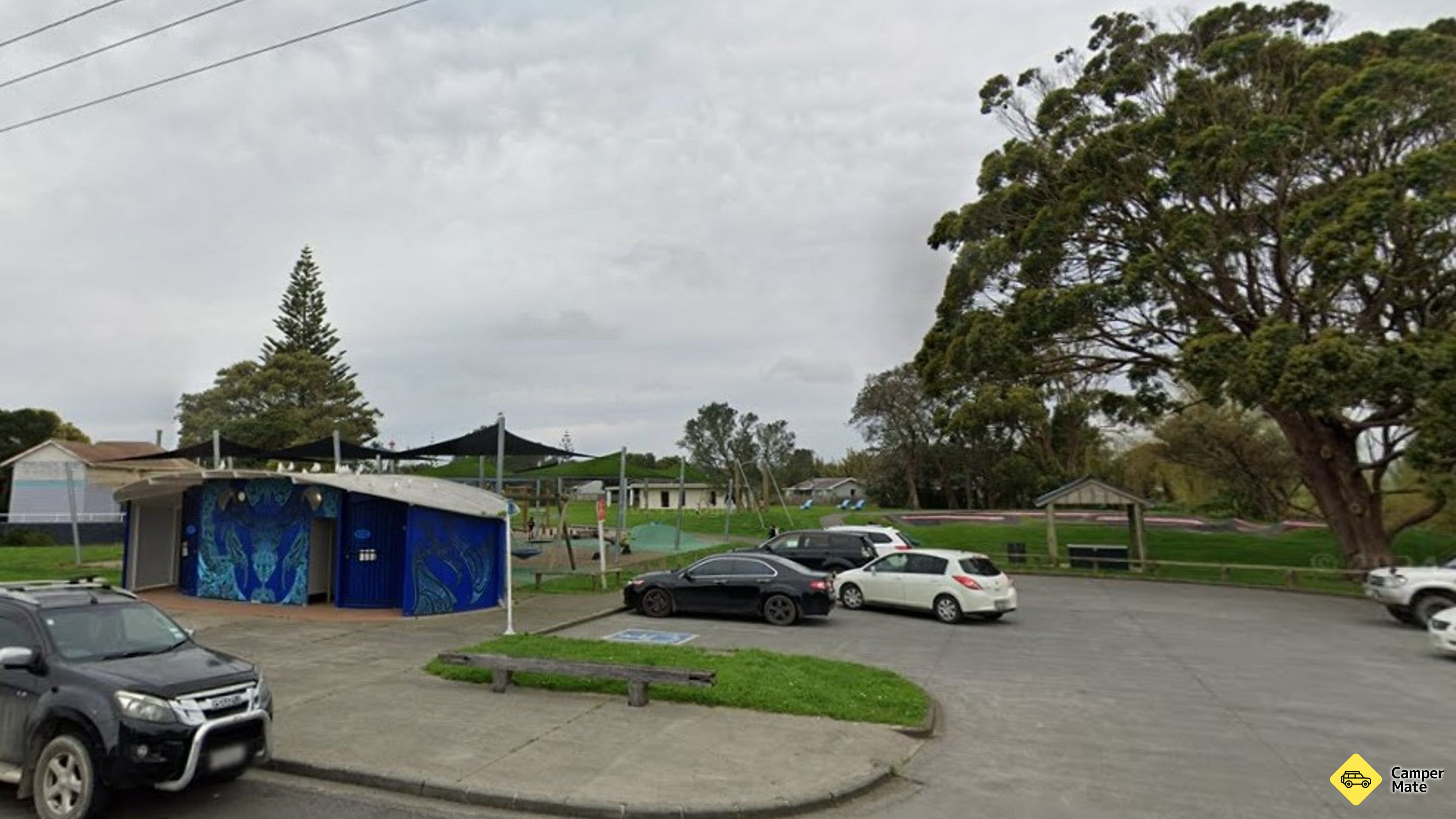 Awanui Darmowy kemping i toaleta