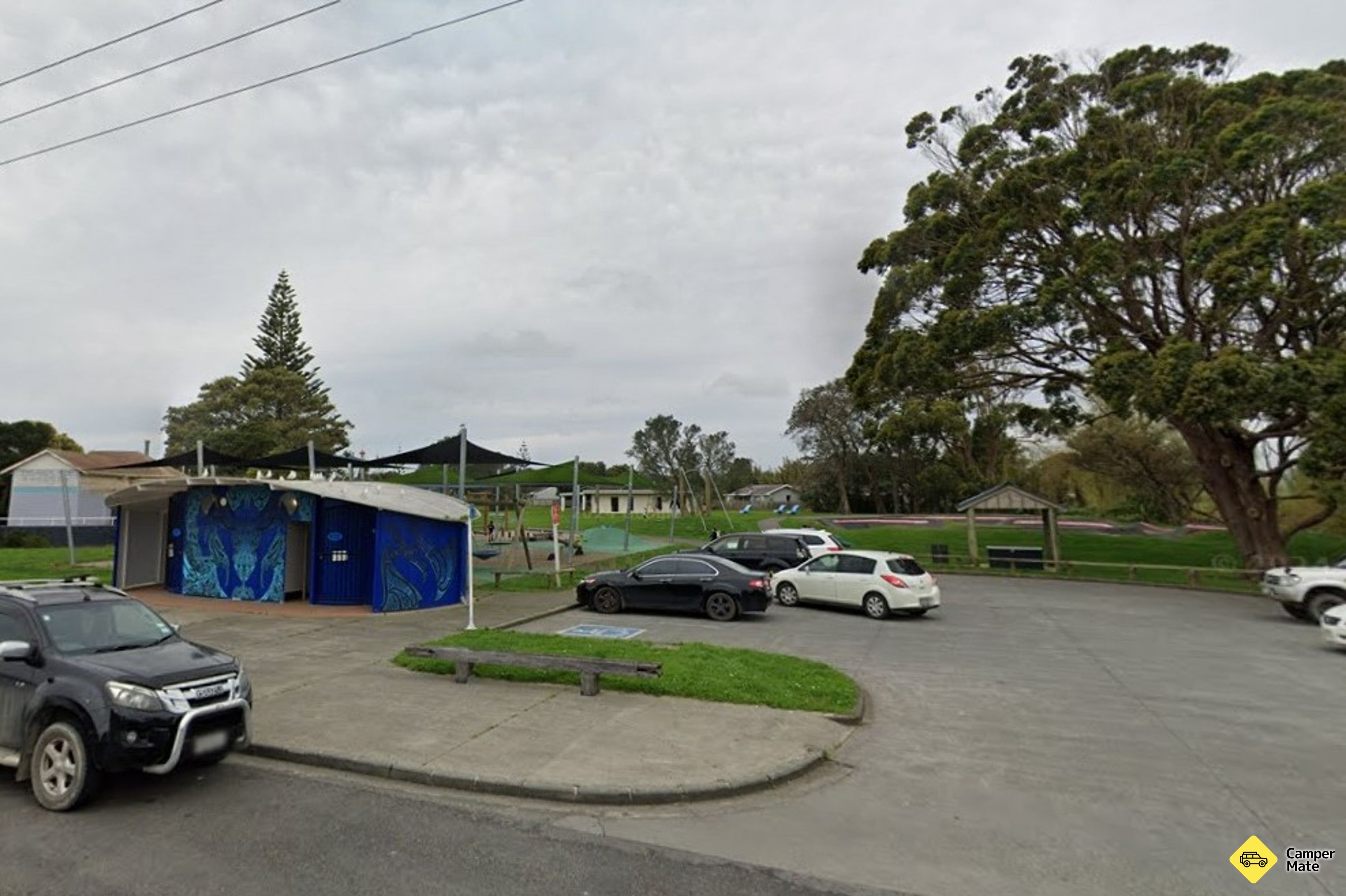 Awanui Darmowy kemping i toaleta