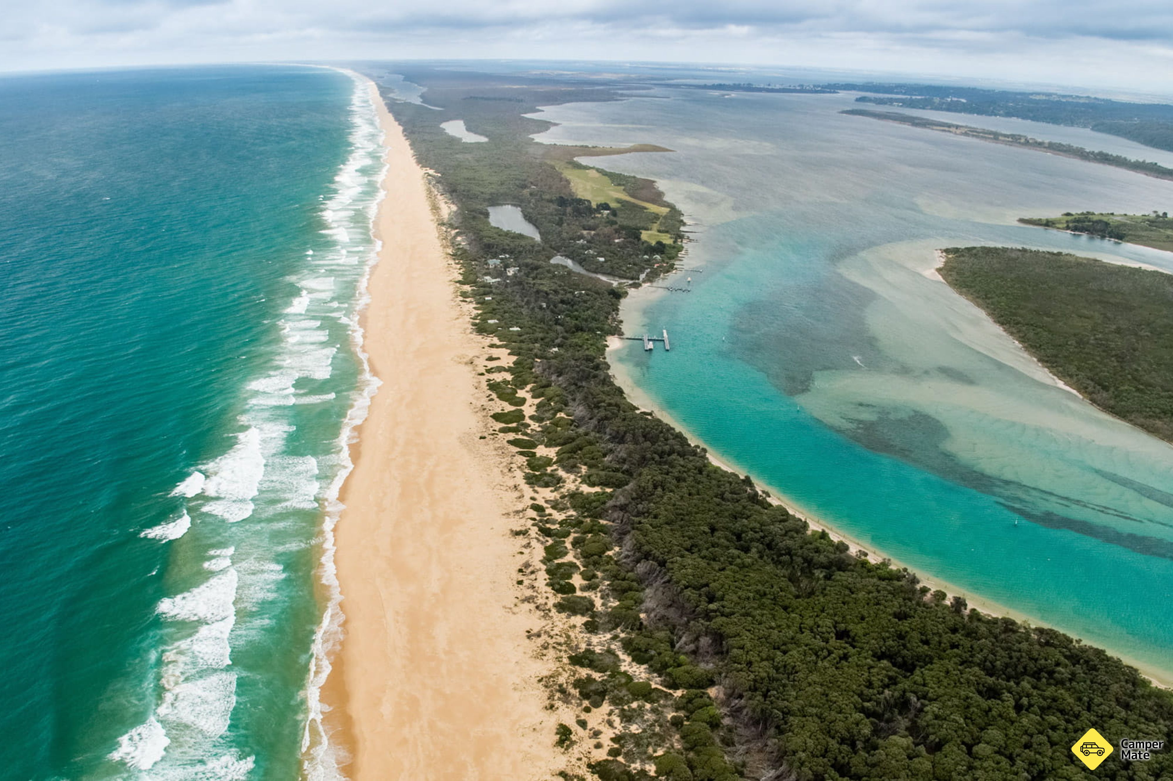 Lähellä kohdetta Ninety Mile Beach