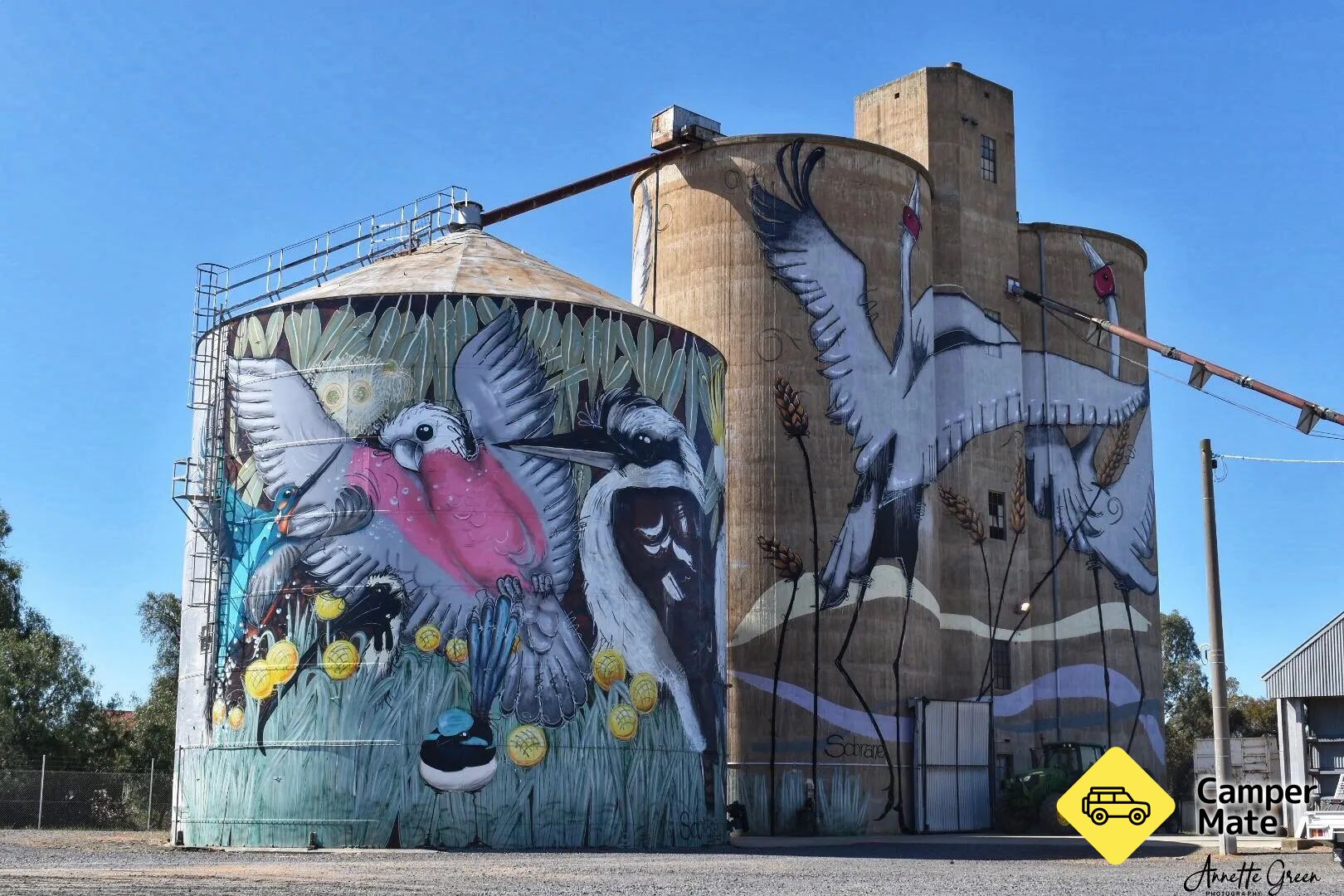 Tungamah Silo Art