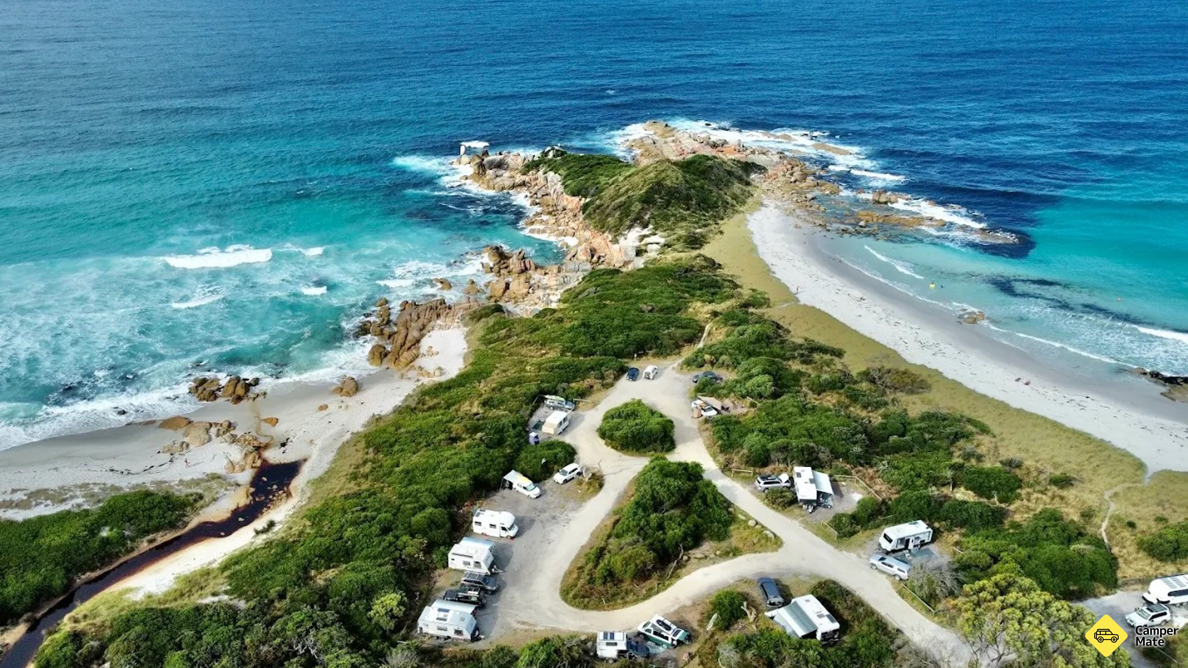 Ubytování Jeanneret Beach Campground