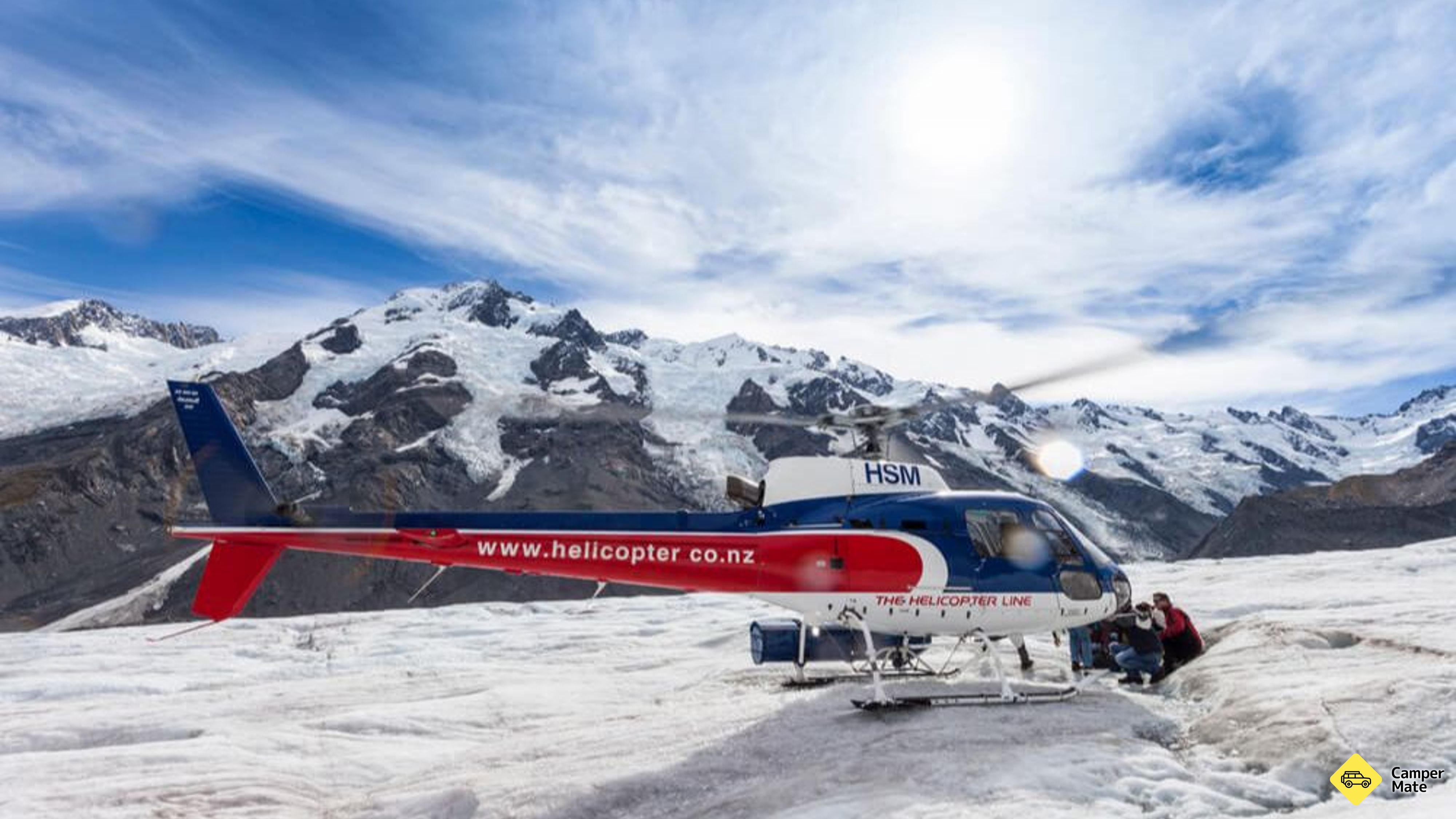 Tasman Glacier Heli Hike fra Mount Cook