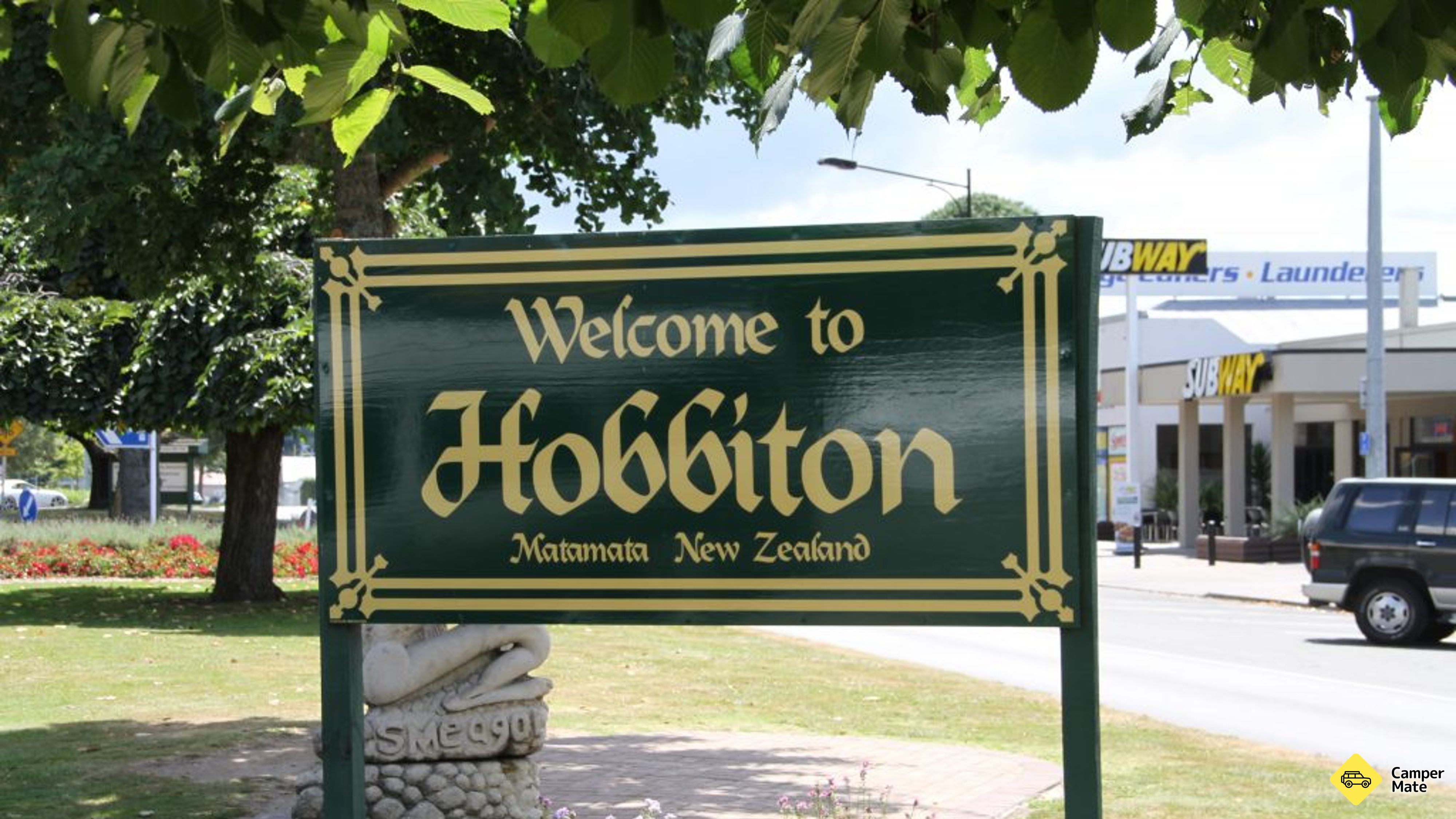 Welcome To Hobbiton Sign