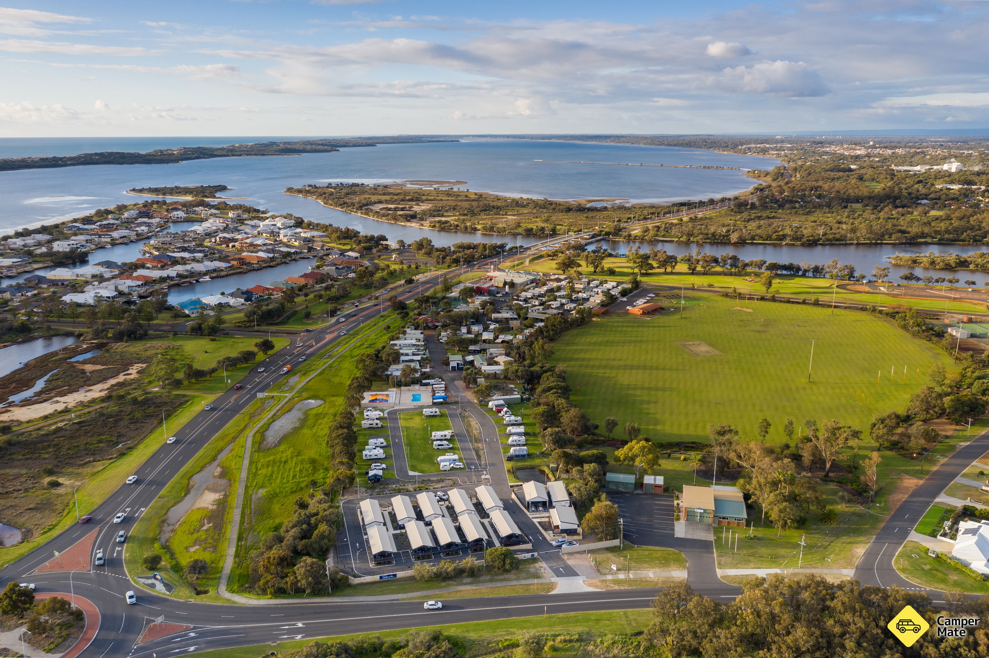 Lähellä hotellia BIG4 Bunbury Riverside Holiday Park
