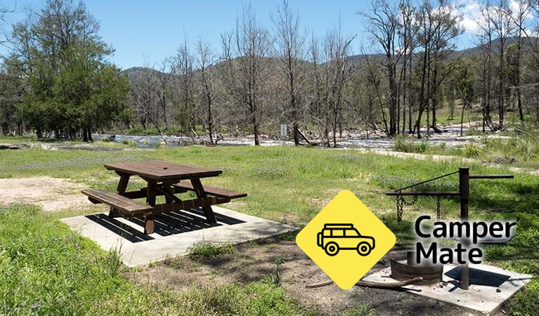 Tempat menginap di Mann River Campground