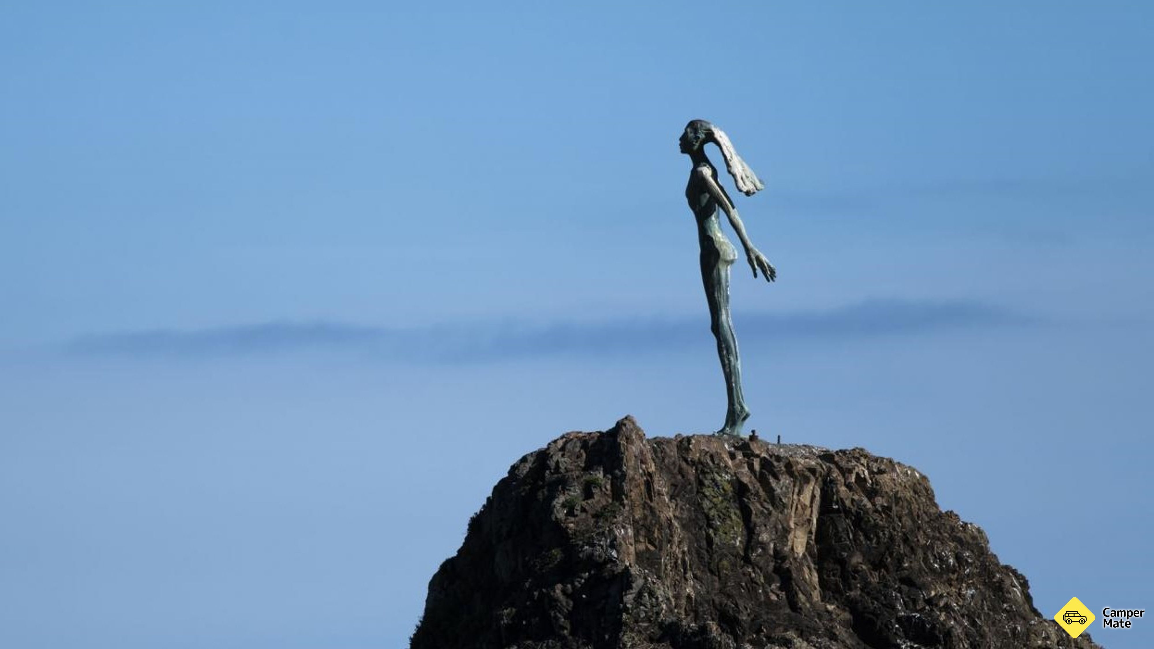Wairaka, la dama en la estatua de la roca