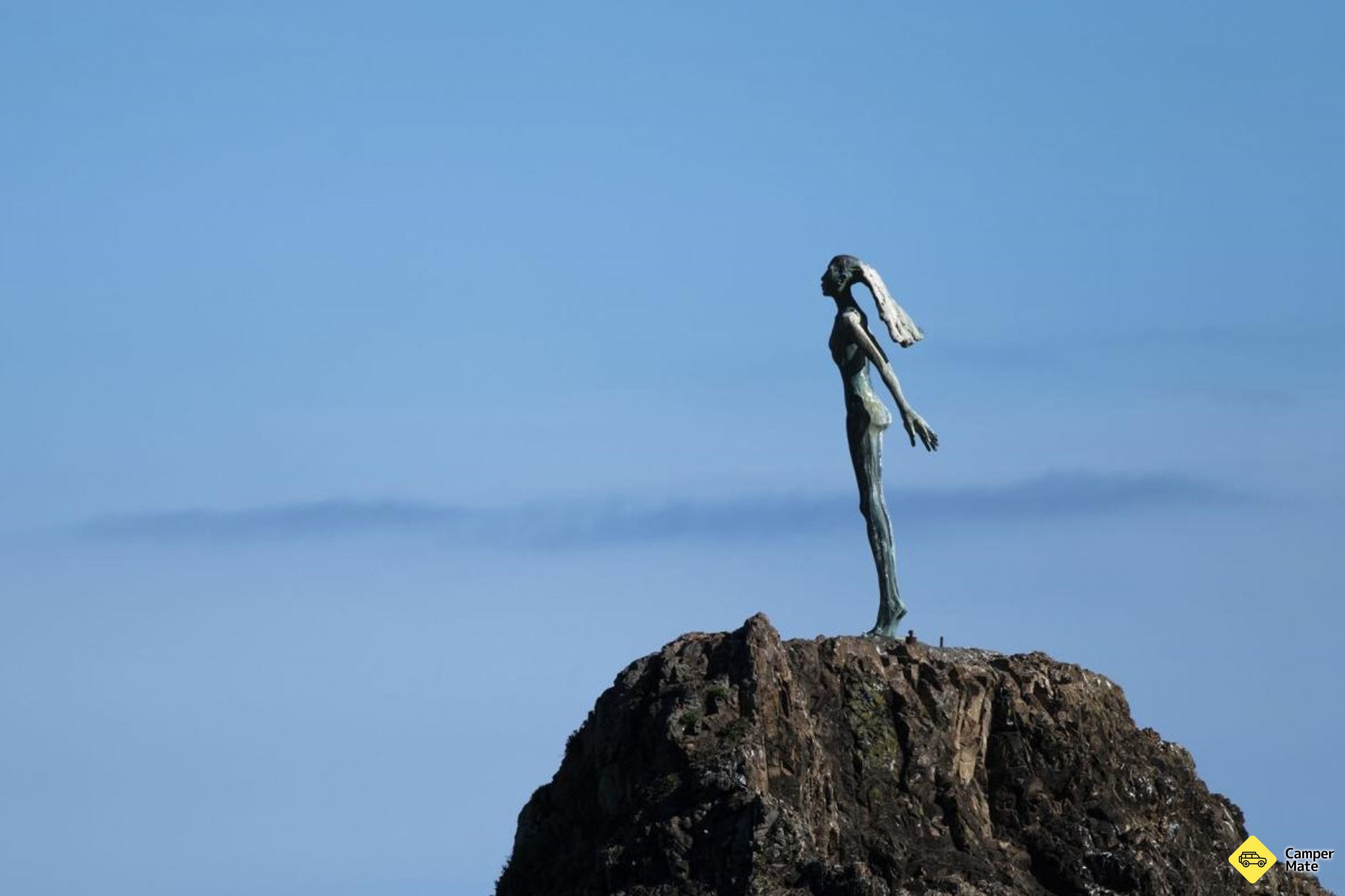 Wairaka, la dama en la estatua de la roca