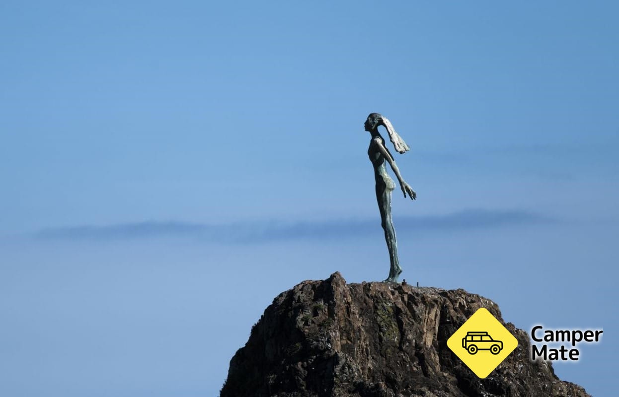 Wairaka The Lady on the Rock Statue