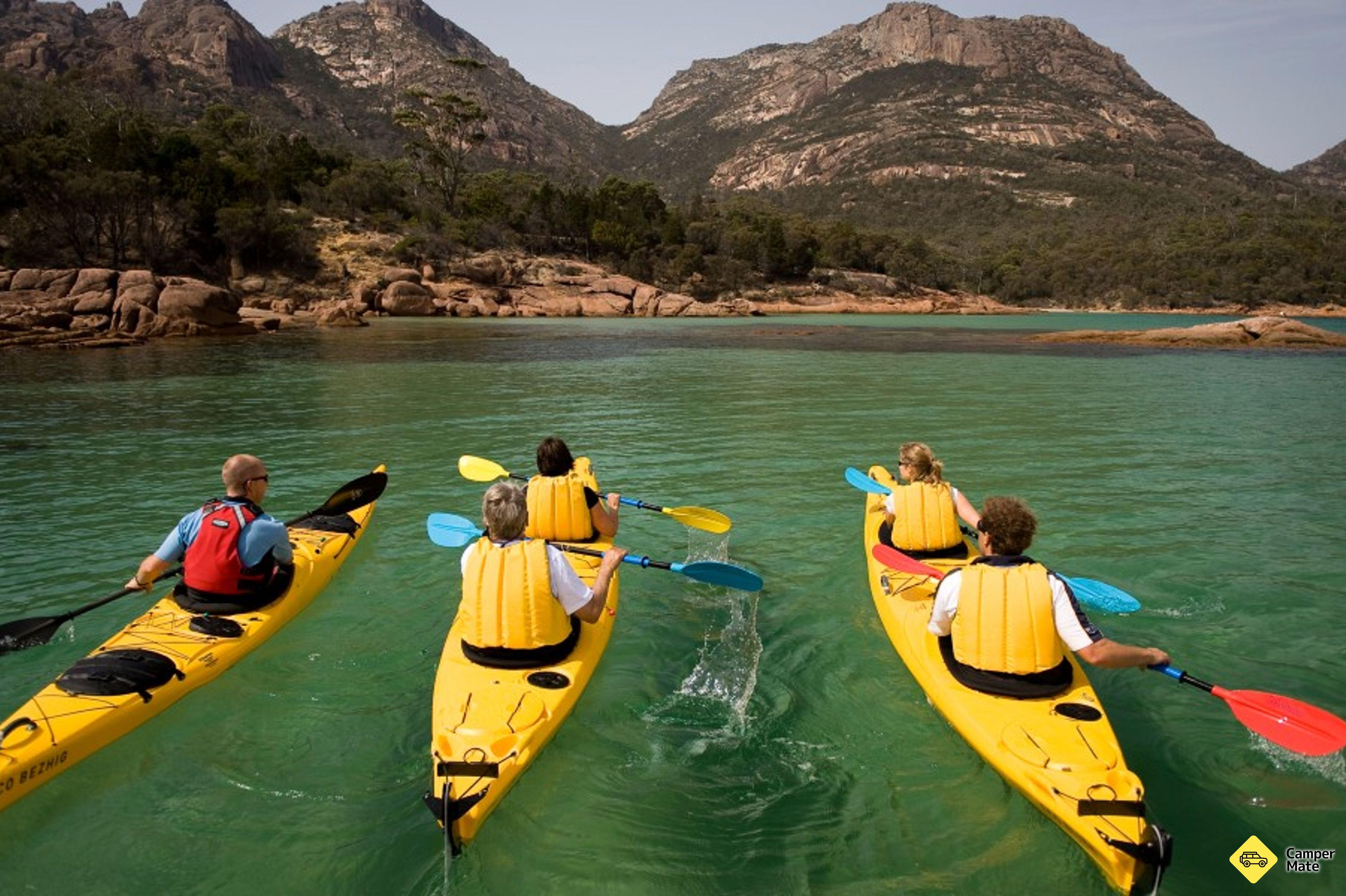 คายัคที่นําทางในสวนสาธารณะแห่งชาติ Freycinet - Image 3