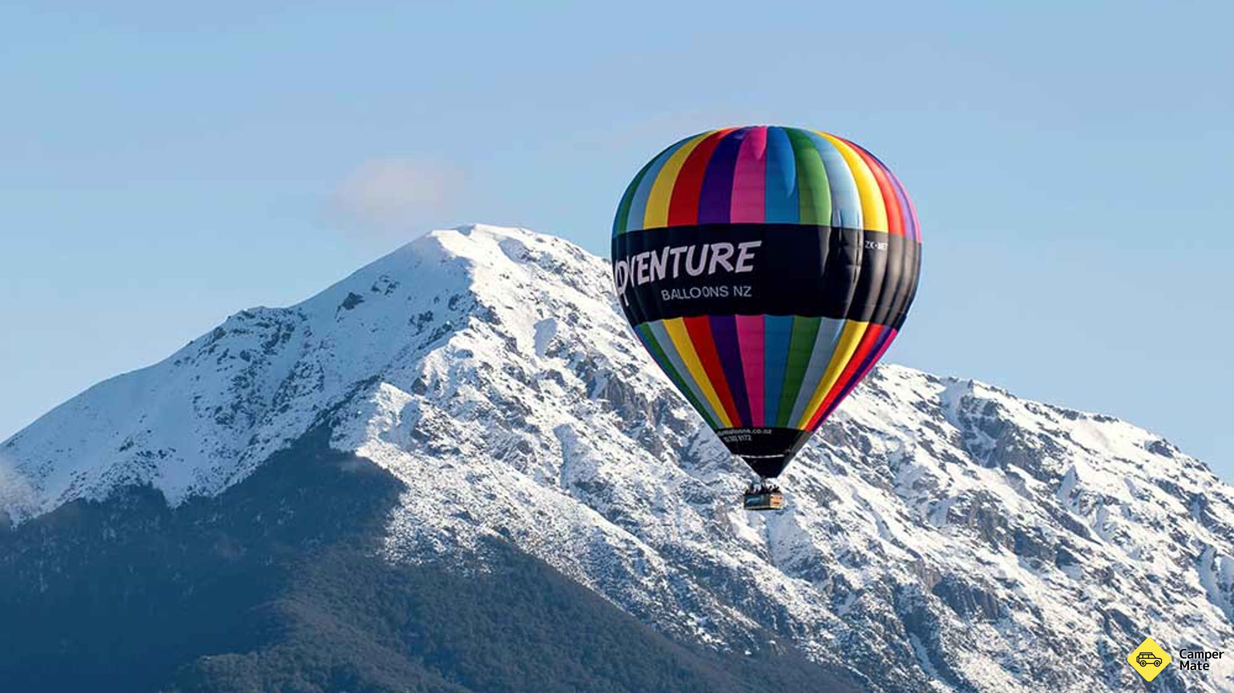 Methven-Mount Hutt 风景气球飞行
