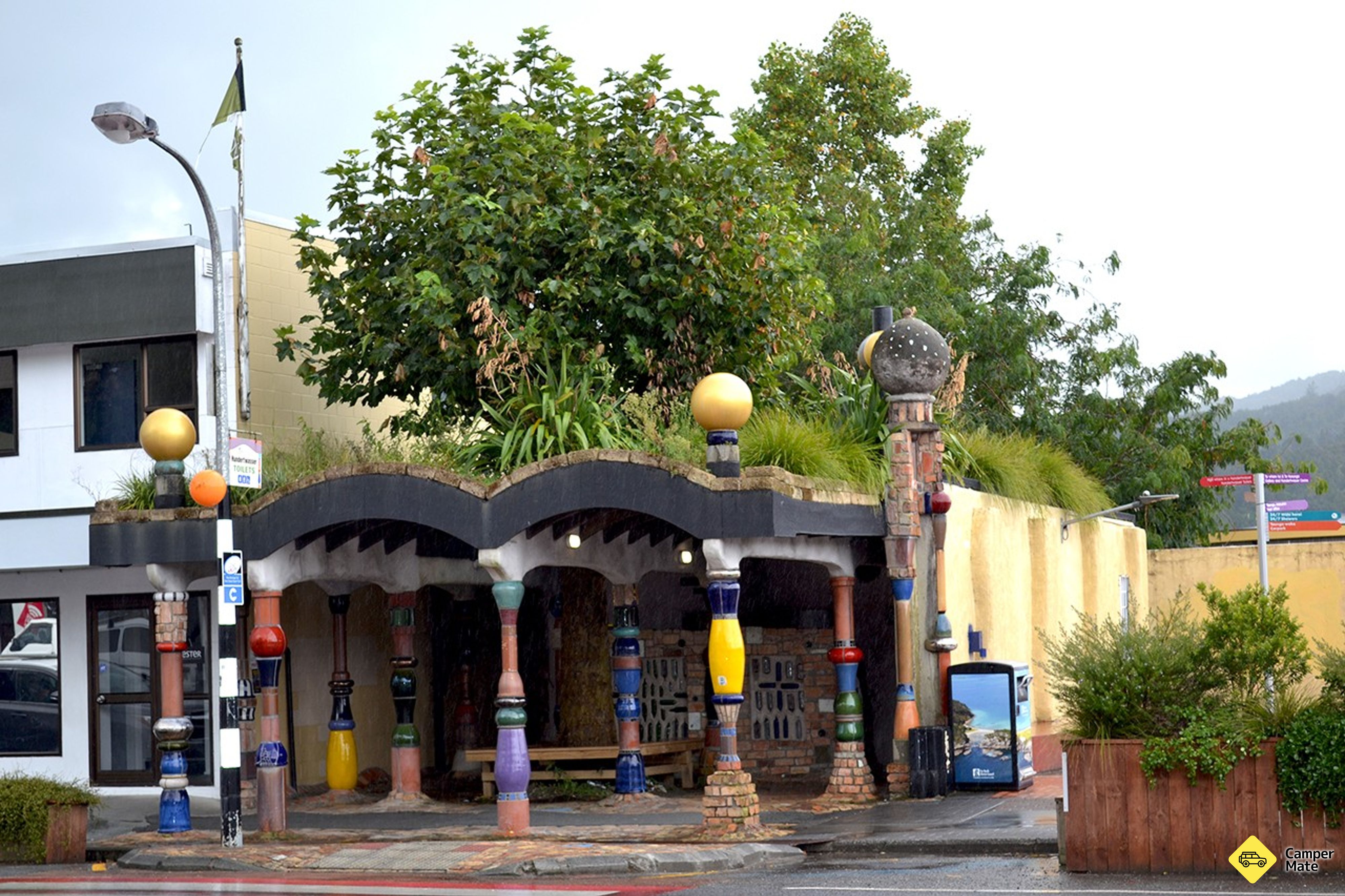 Hundertwasser Public Toilets