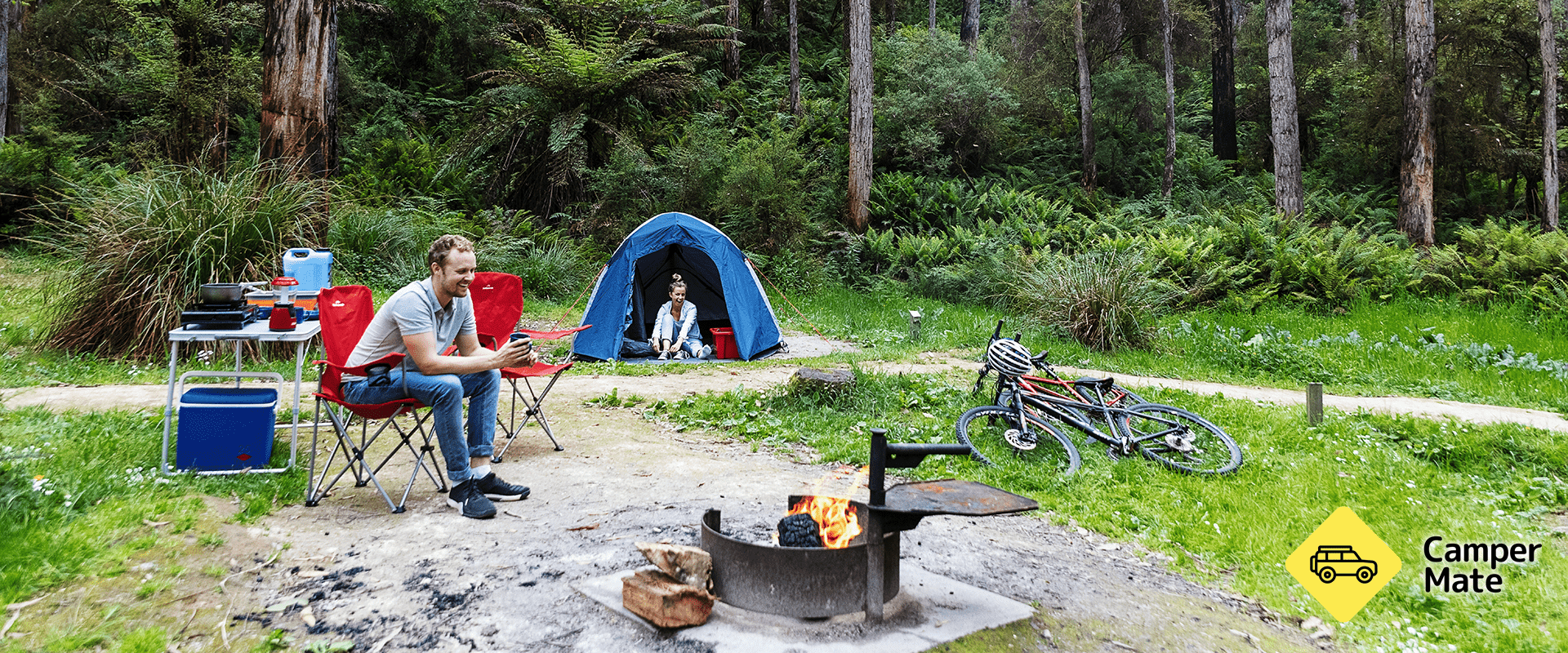 Le camping du lac Elizabeth