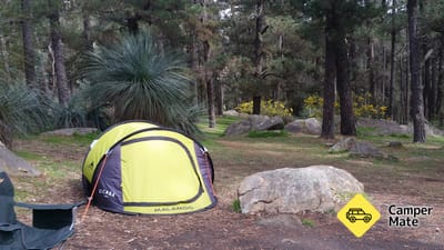 מחנה רוקי פדוק Rocky Paddock Campground