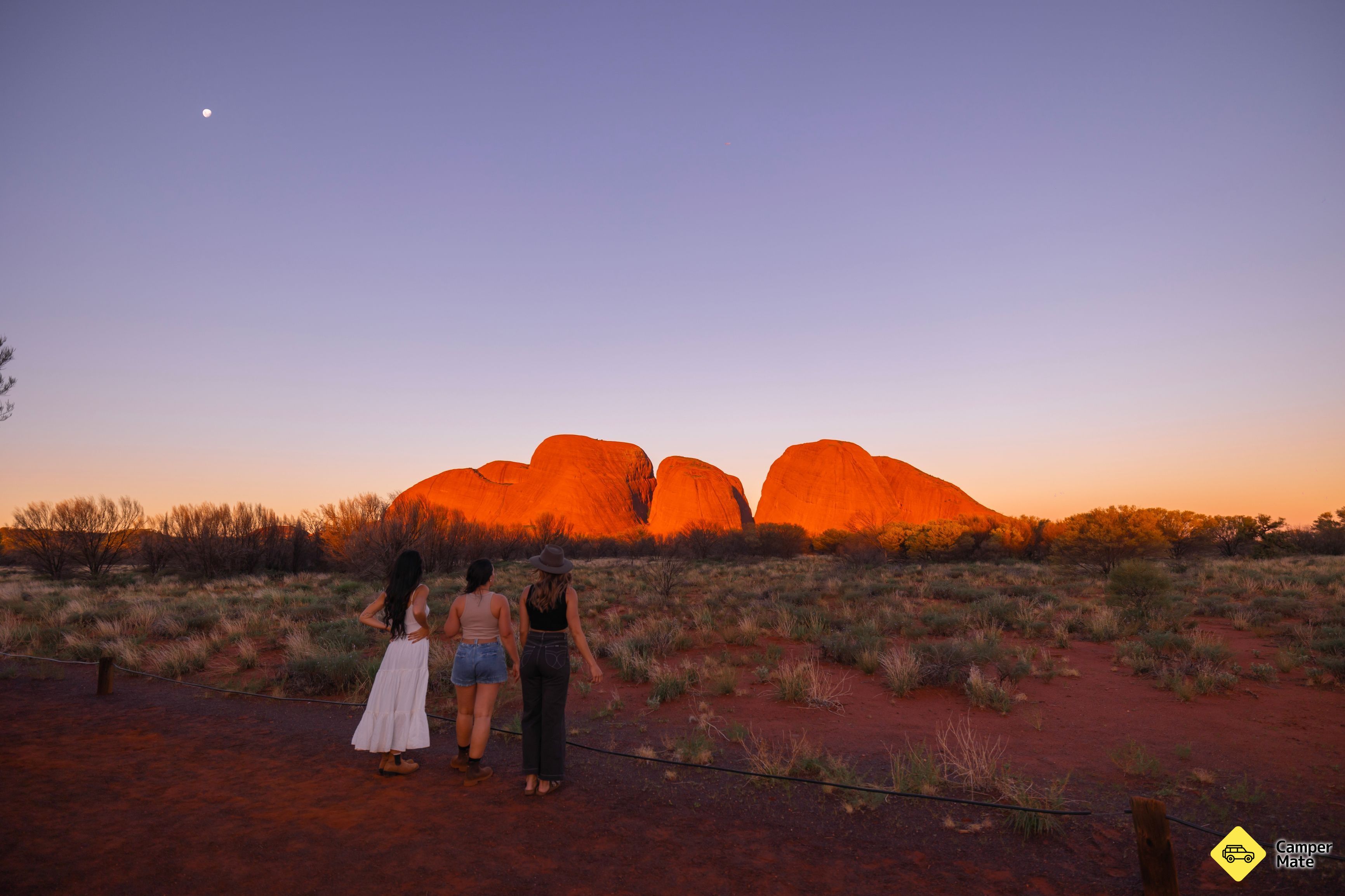 Kata Tjuta - Sunset Viewing Area - Seværdigheder