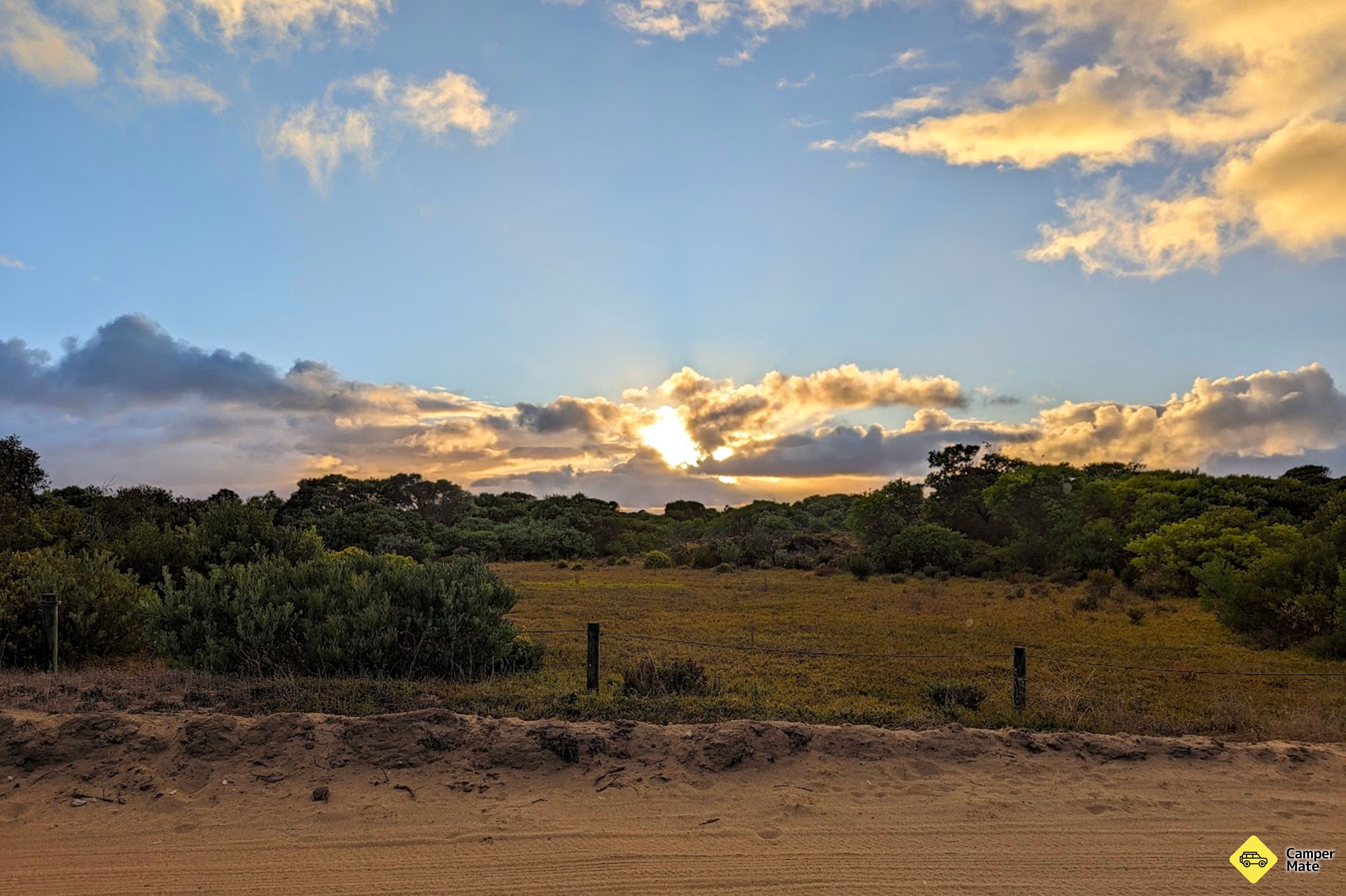 Zona de camping de Kotgee