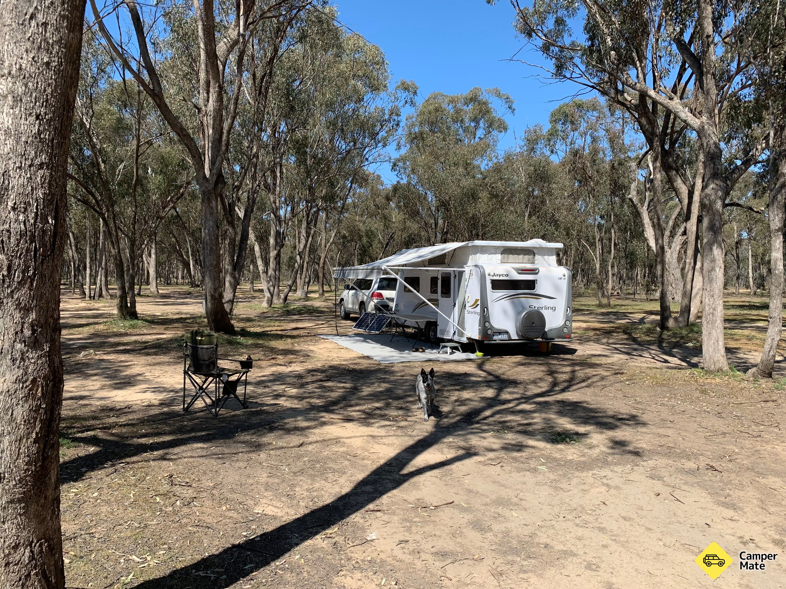 Restauranger i närheten av Torrumbarry Weir - Murray River Reserve