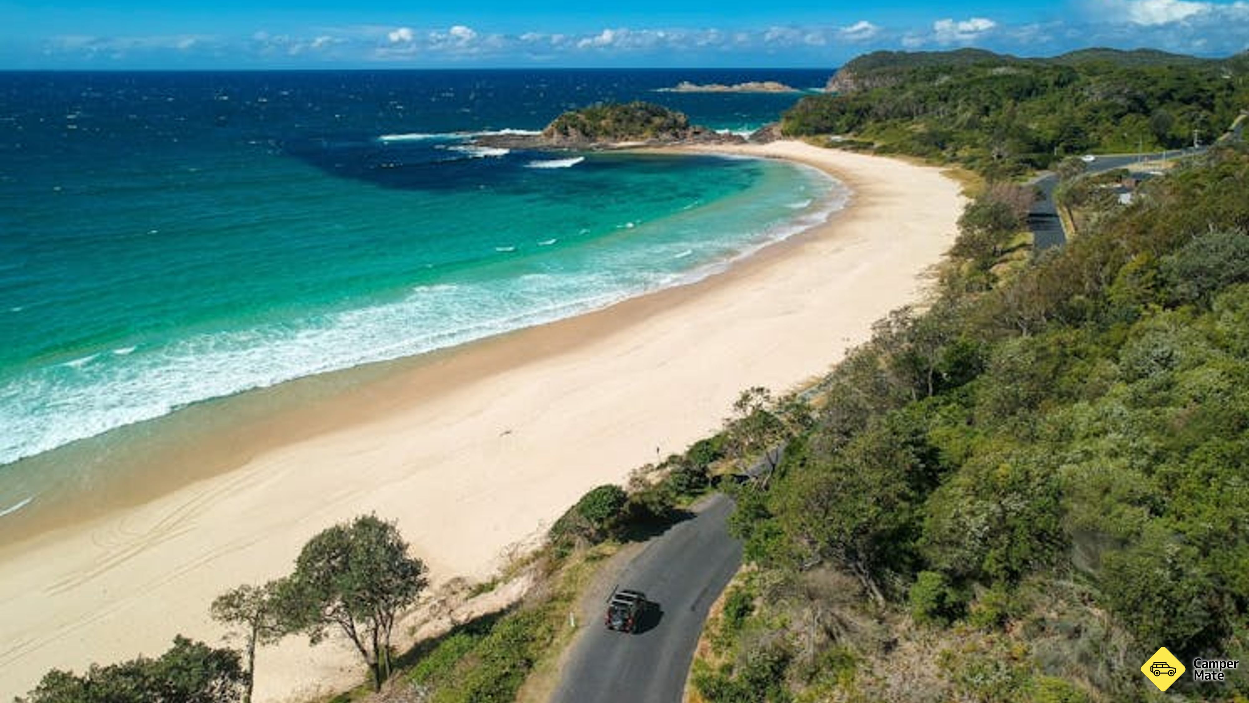 Nummer eins Beach Seal Rocks