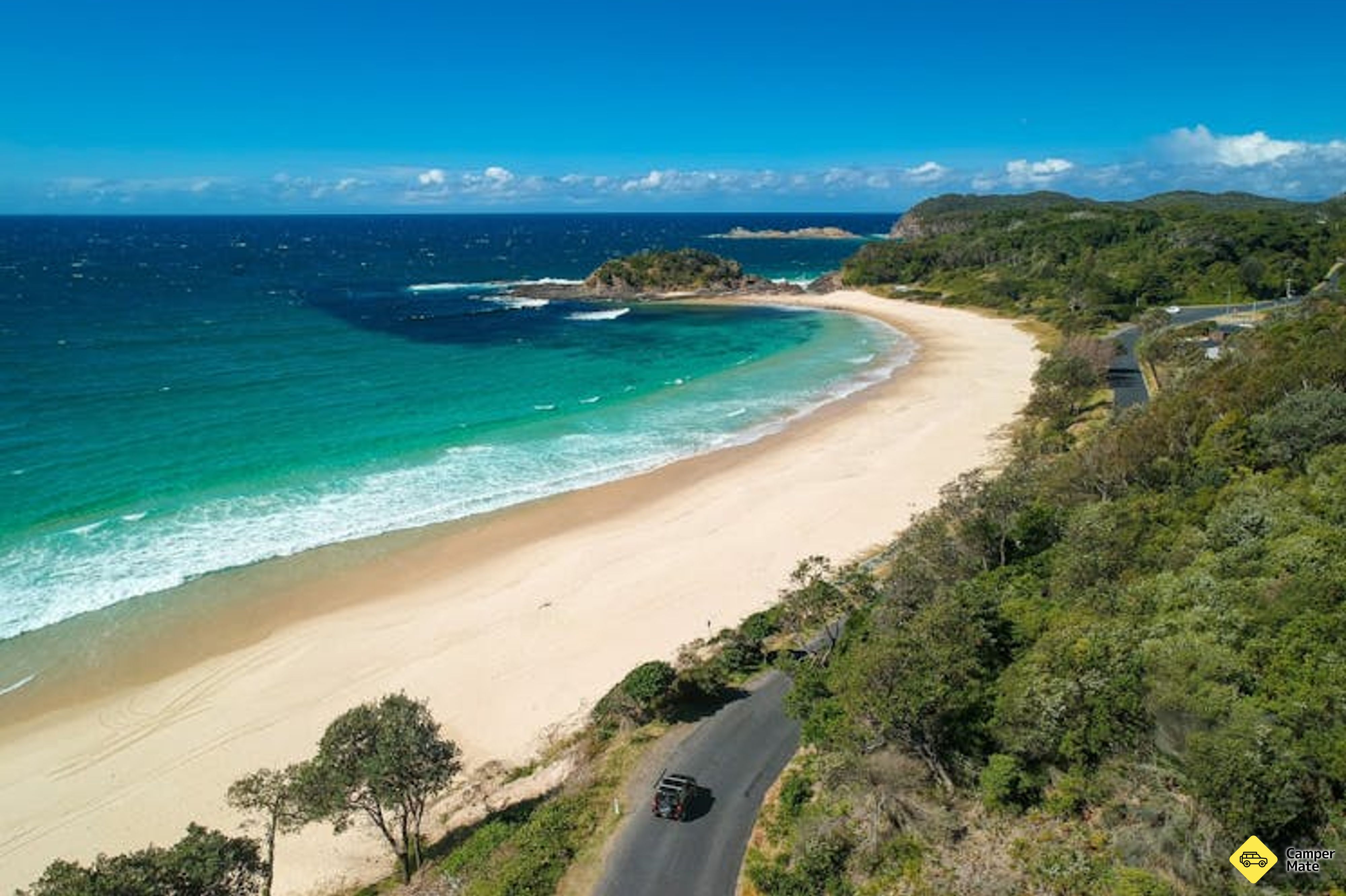 Nummer eins Beach Seal Rocks