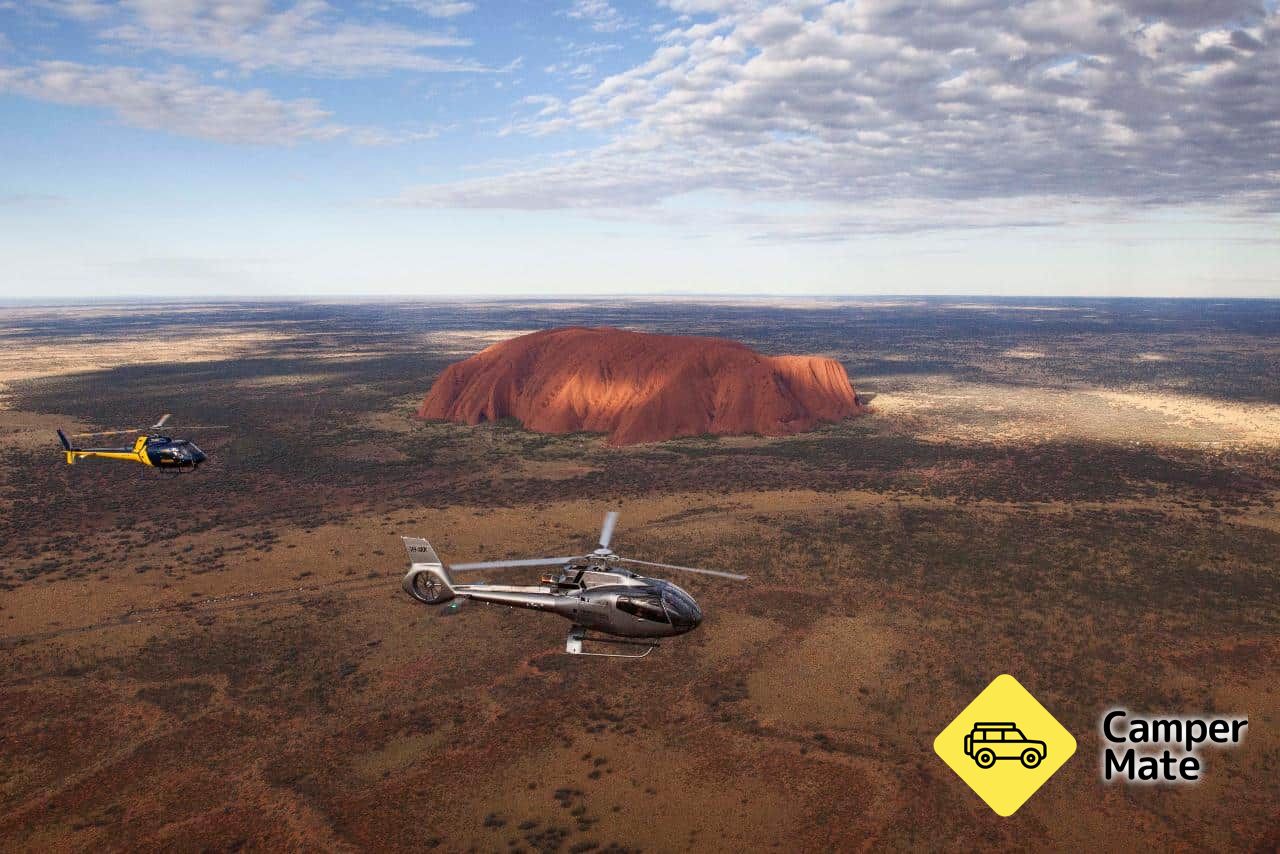 Professzionális helikopter szolgáltatások Uluru