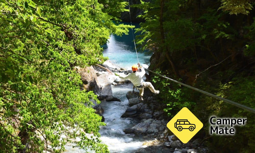 Queenstown Ziplining Tour no Paraíso