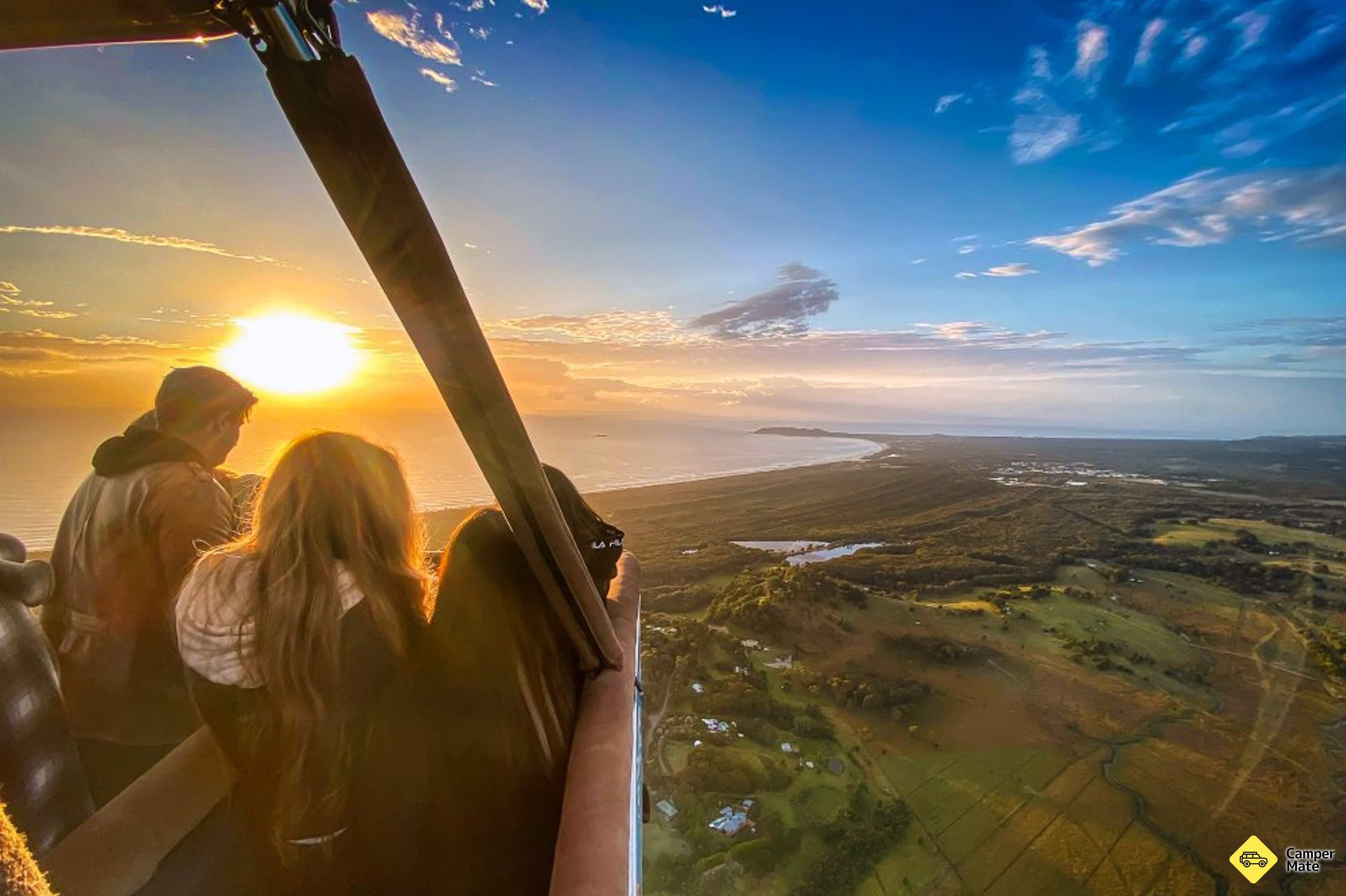 Ballon d'air chaud à Byron Bay