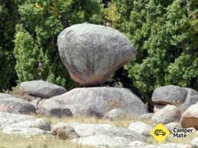 Balansering av Rock Rest Area