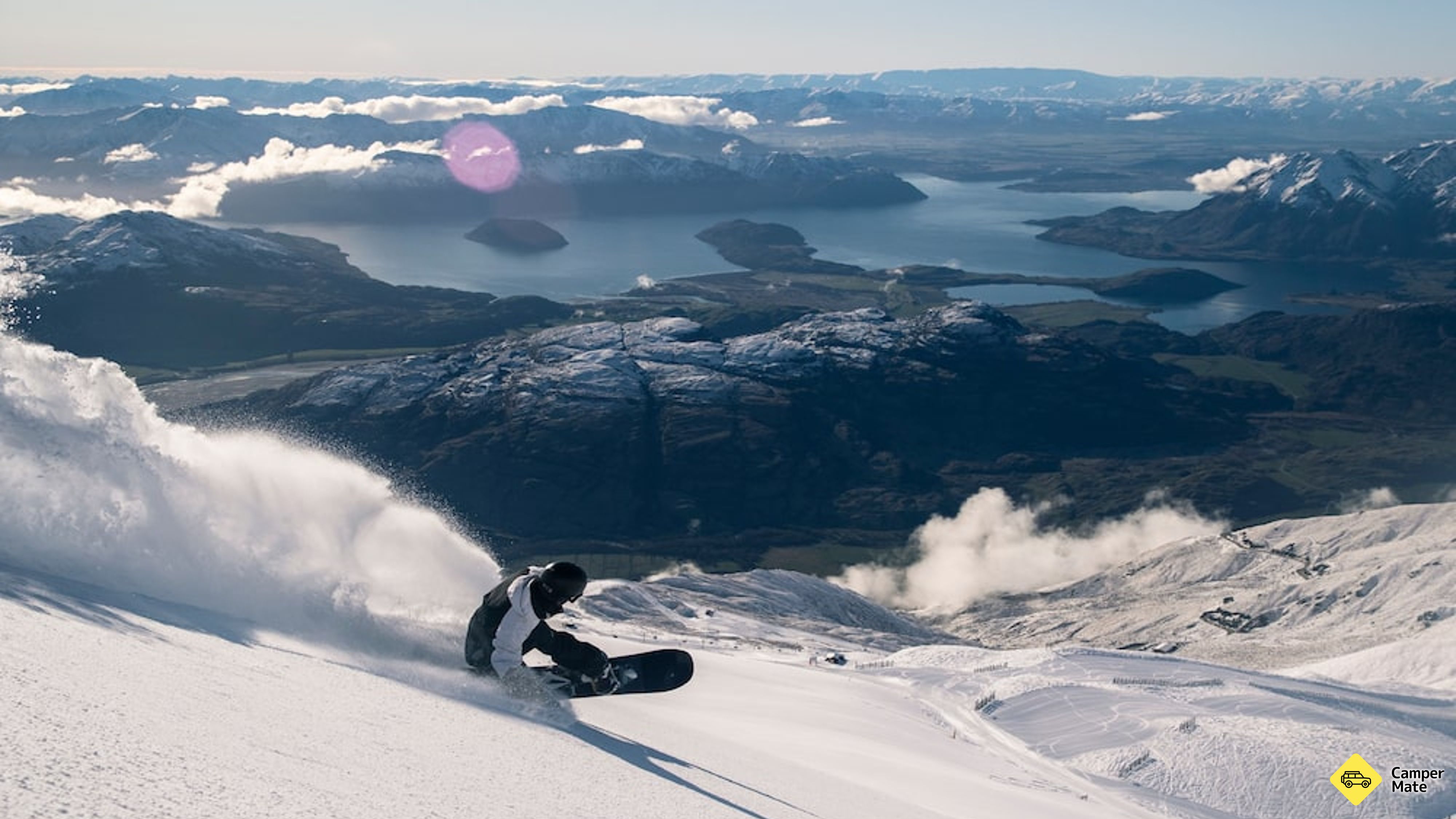 Treble Cone Ski Field Ski Pass & Rental חבילה