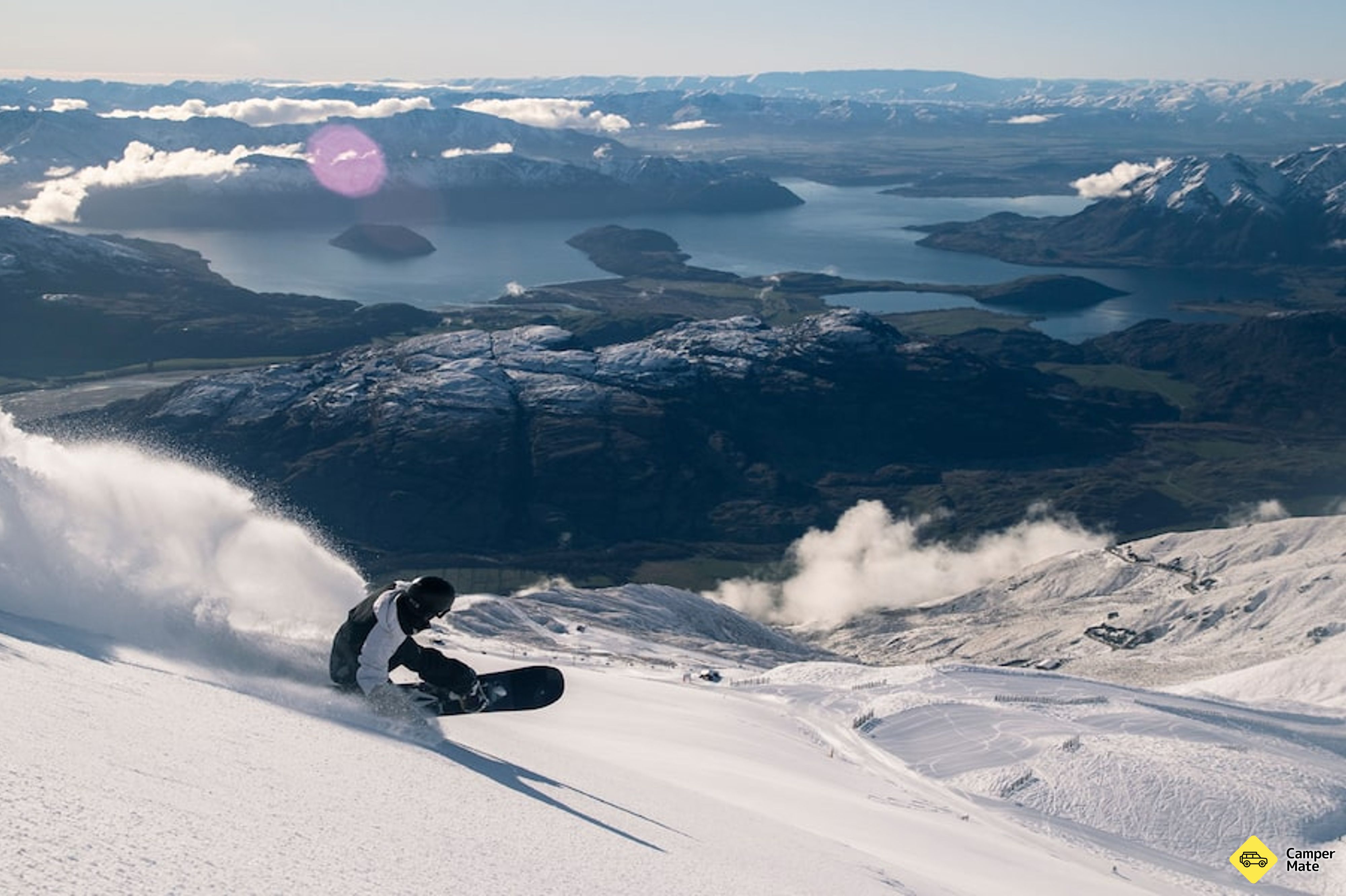 Treble Cone Ski Field Ski Pass & Rental חבילה