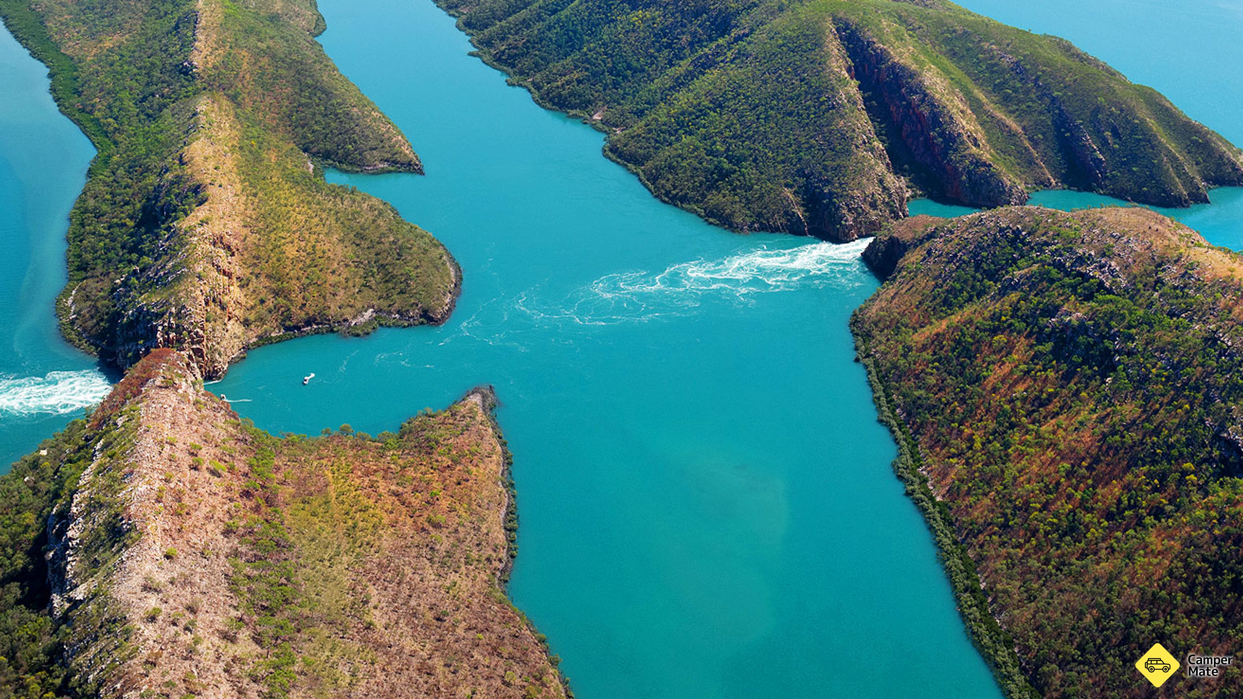 Buccaneer and Horizontal Falls 시각적 비행