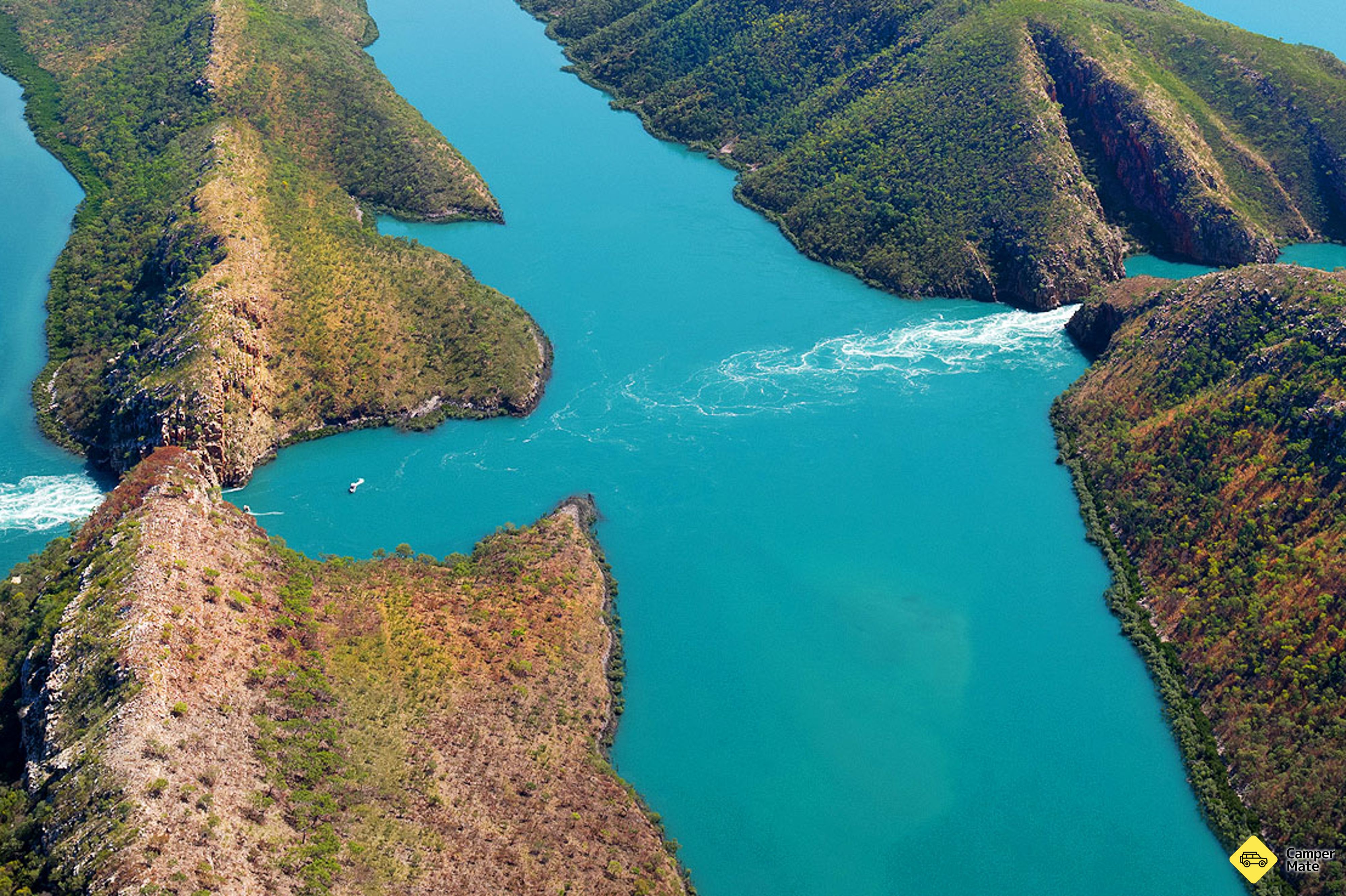 Buccaneer and Horizontal Falls 시각적 비행