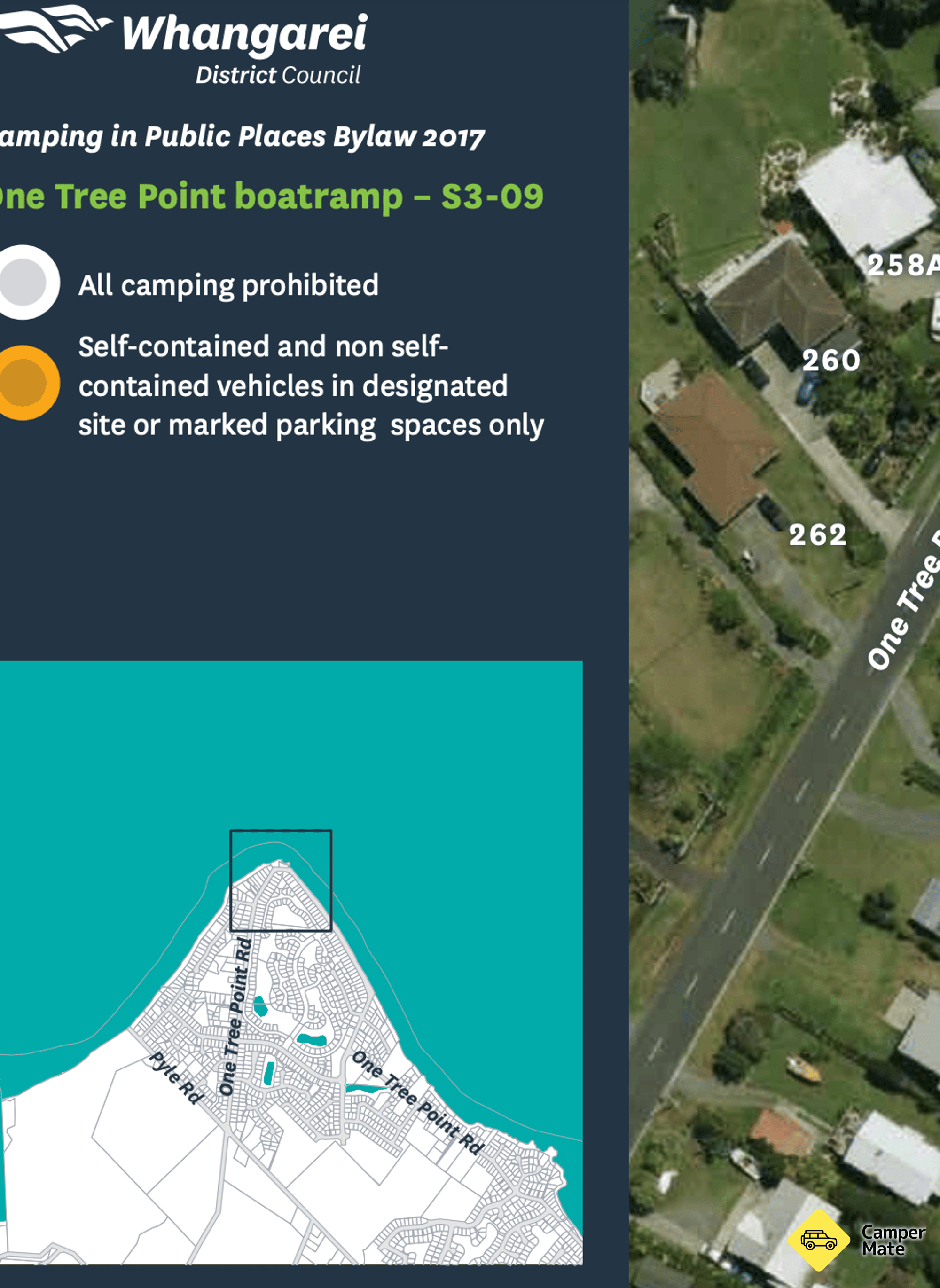 One Tree Point Boat Ramp Freedom Campground One Tree Point, Northland, Northland, New Zealand ...