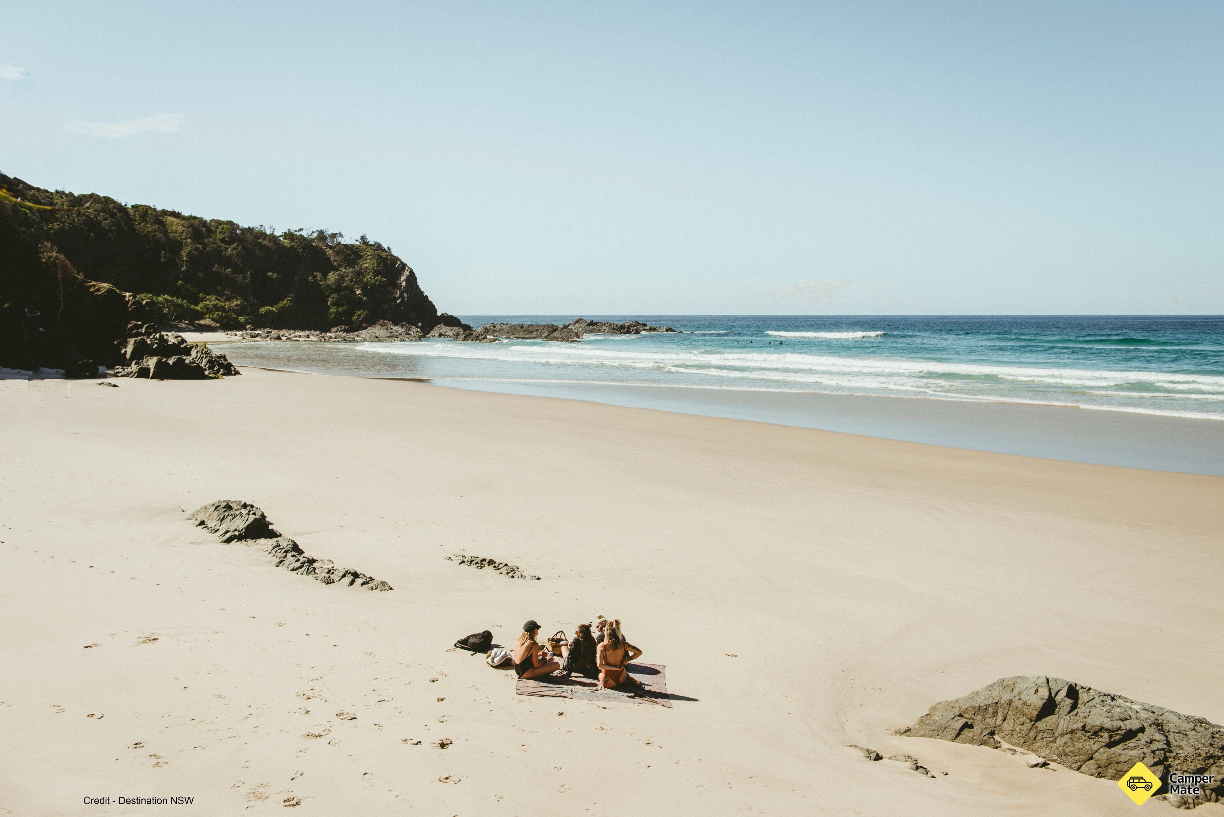 Whites Beach and Sea Caves
