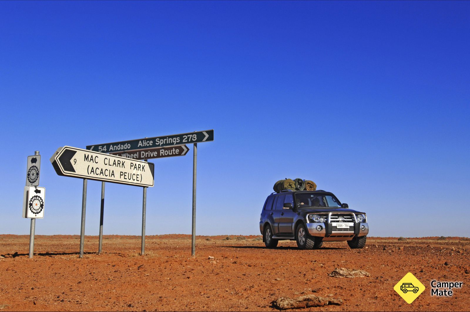 Binns Track Sign
