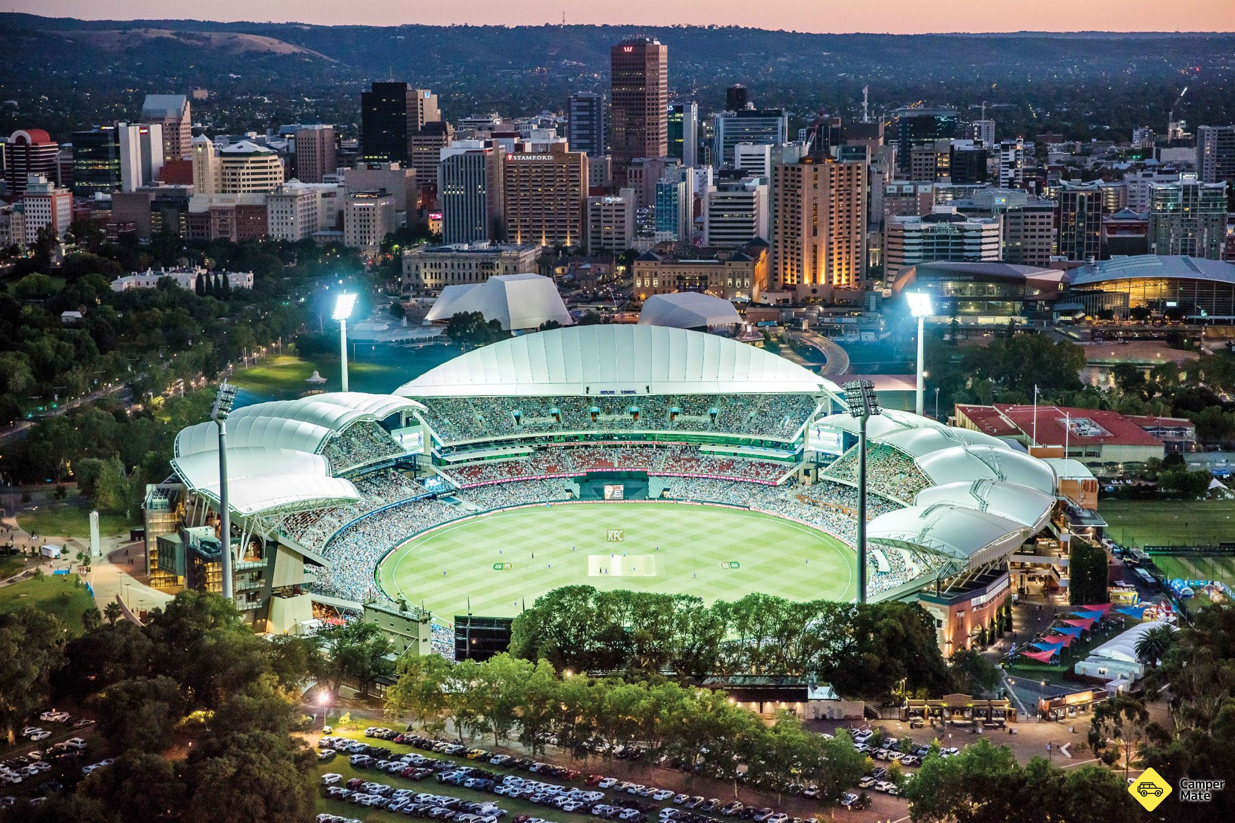 Adelaide Oval- Roof Climb Twilight