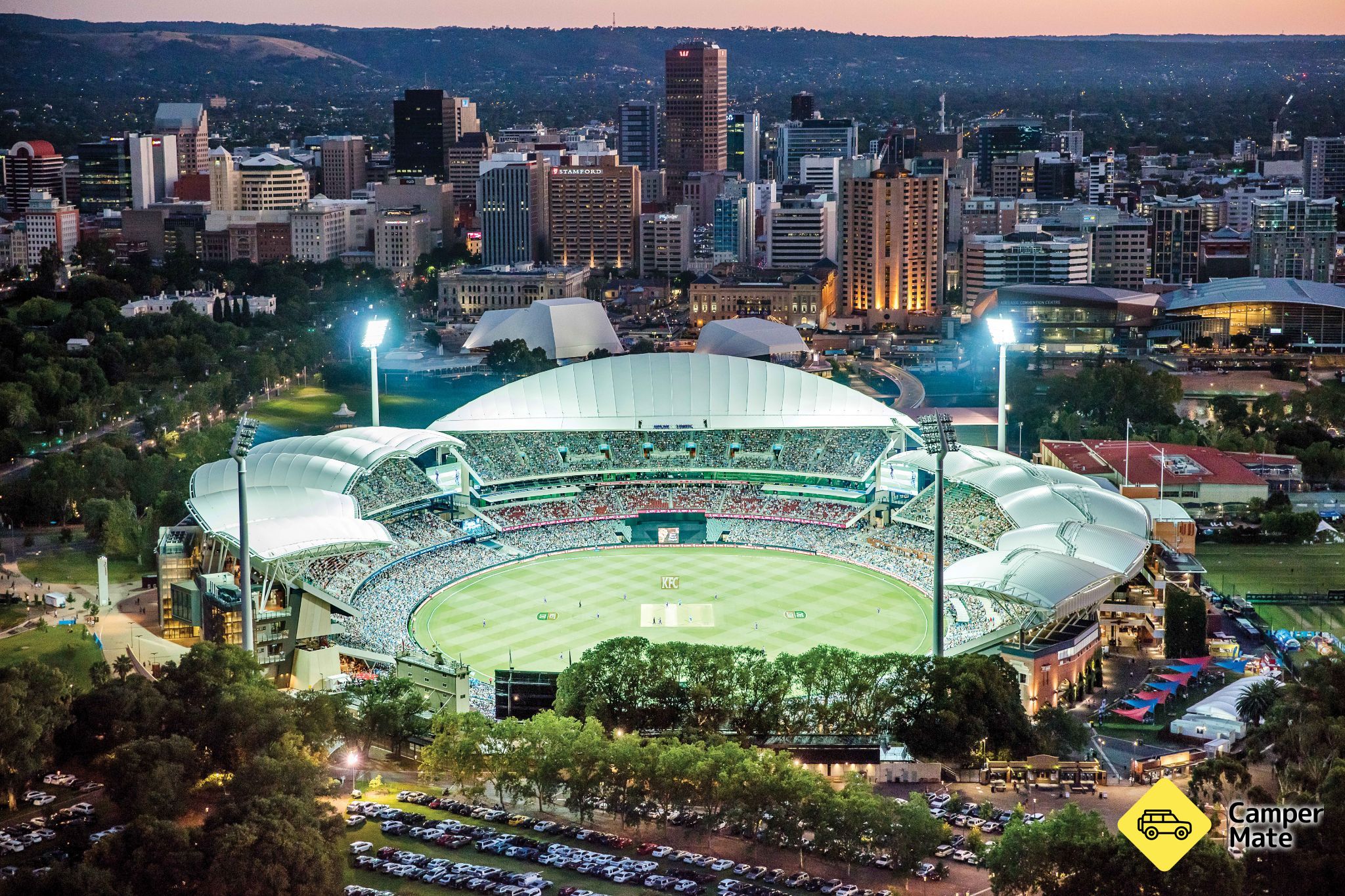 Adelaide Oval - Roof Climb Twilight