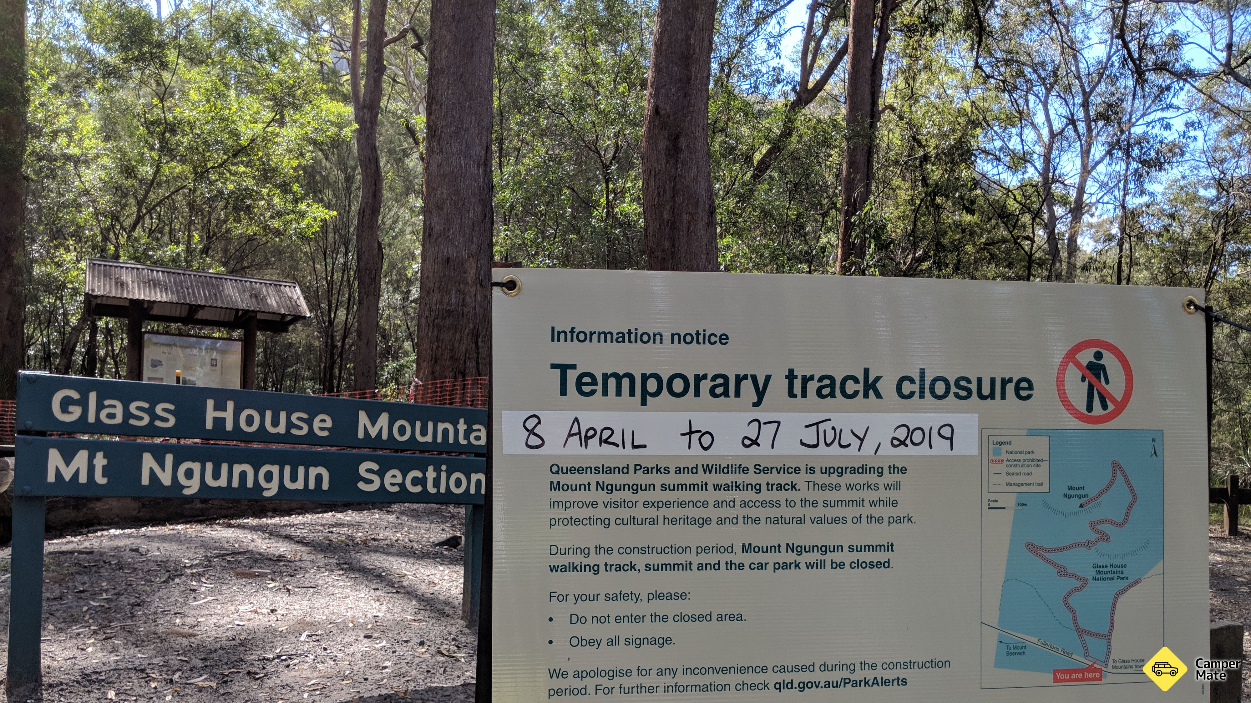 Hora Ngungun Summit Track