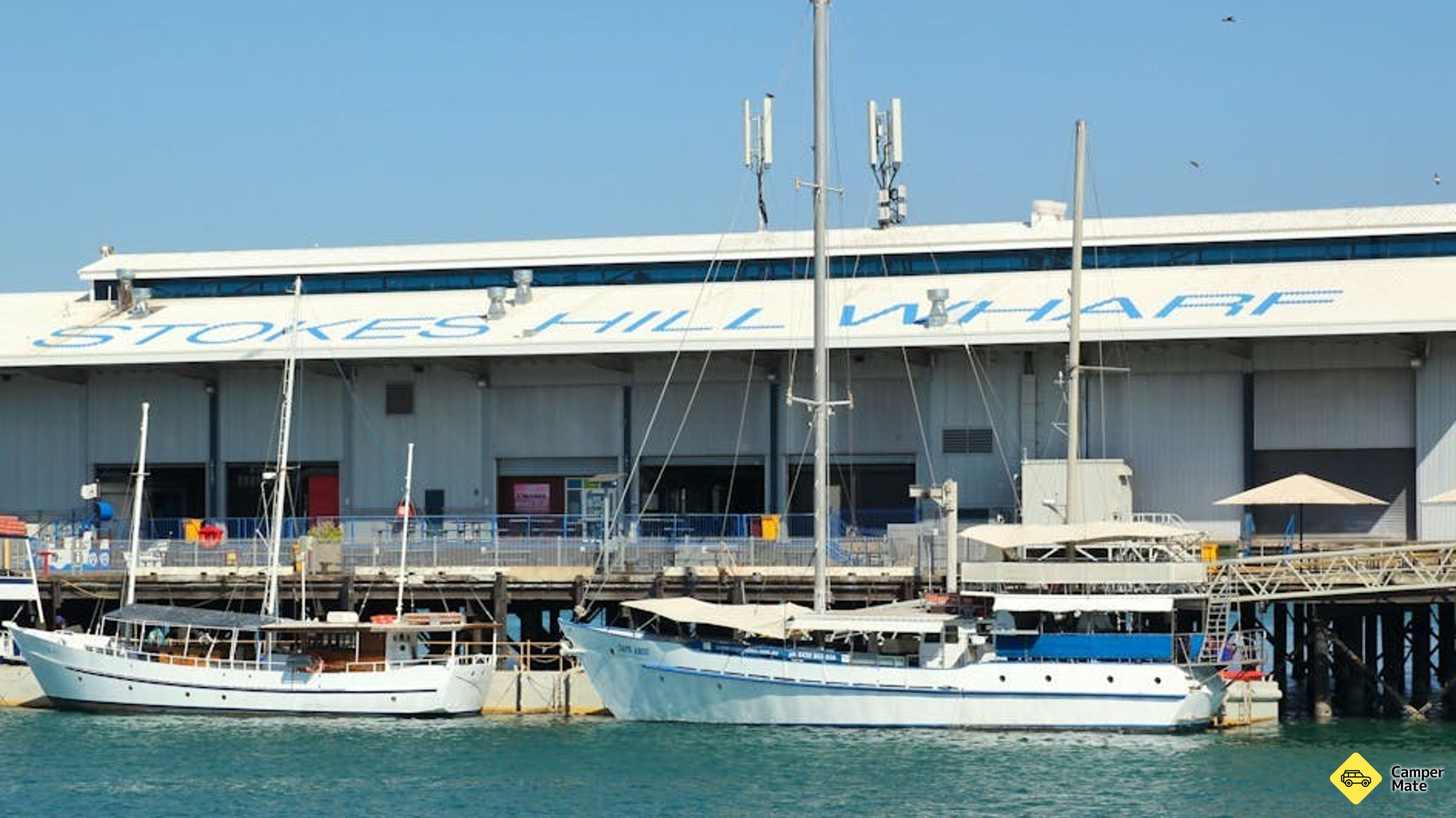 Poziția localității Stokes Hill Wharf