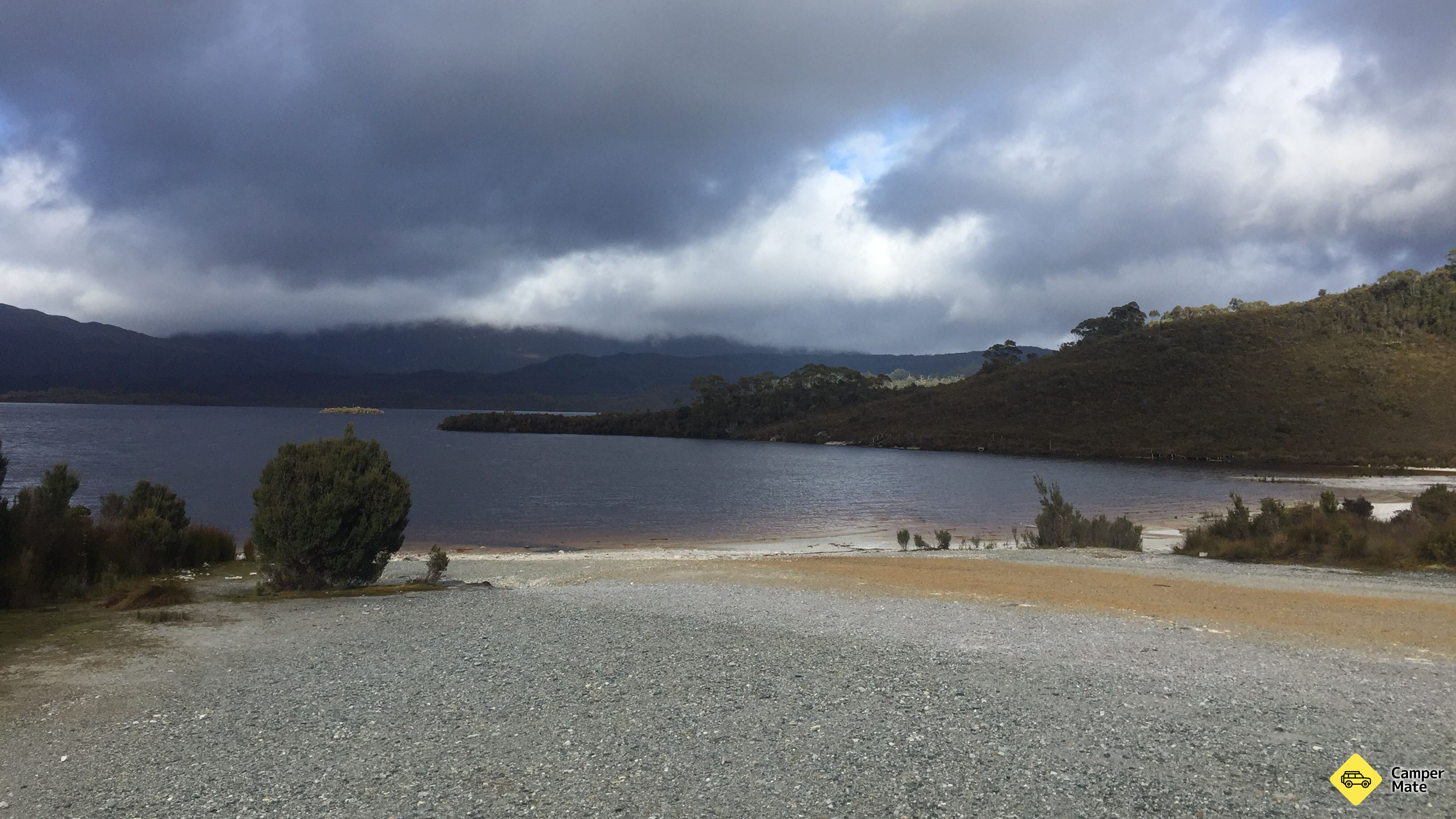 El campamento de Teds Beach