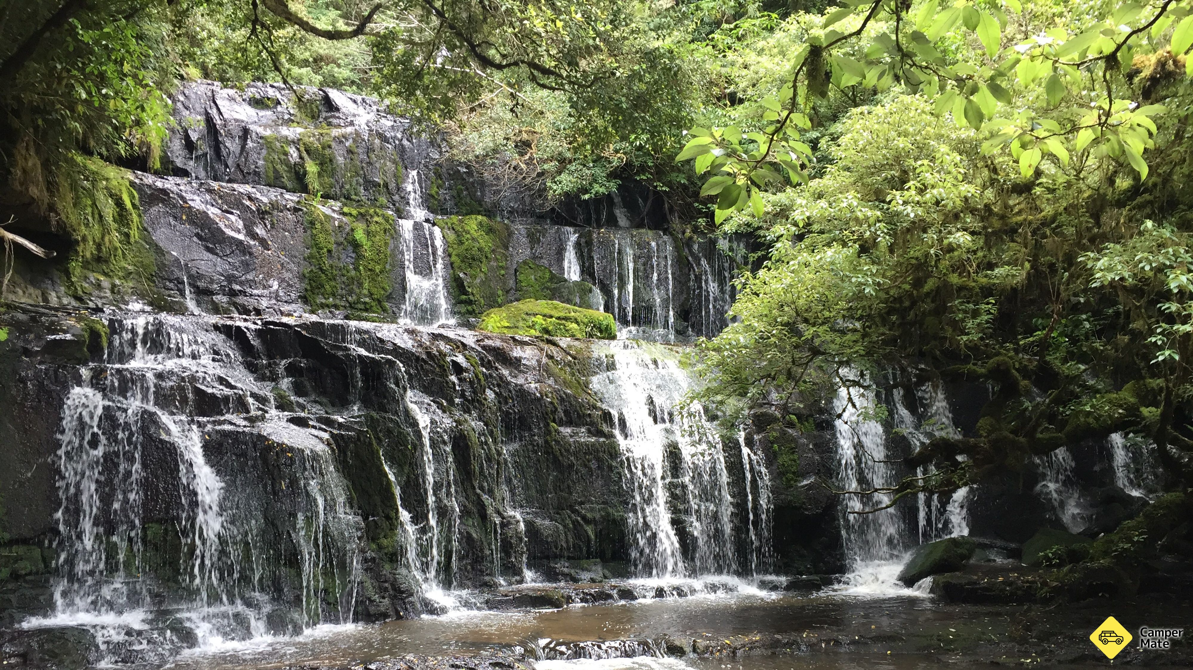 น้ําตก Purakaunui