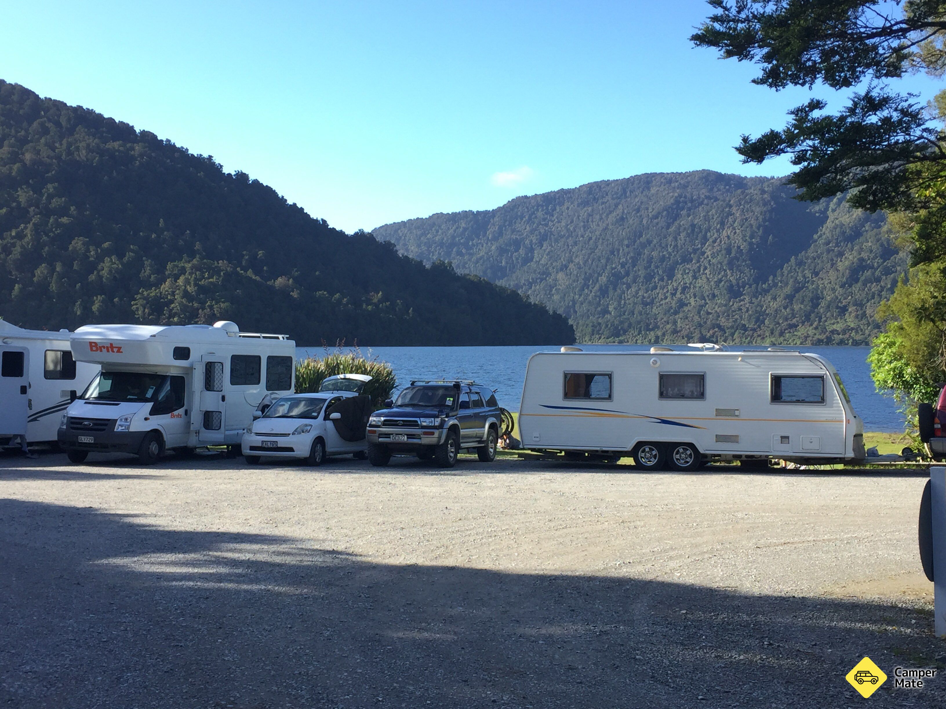 Lake Paringa Campsite