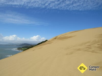 Ahipara Dunes de areia