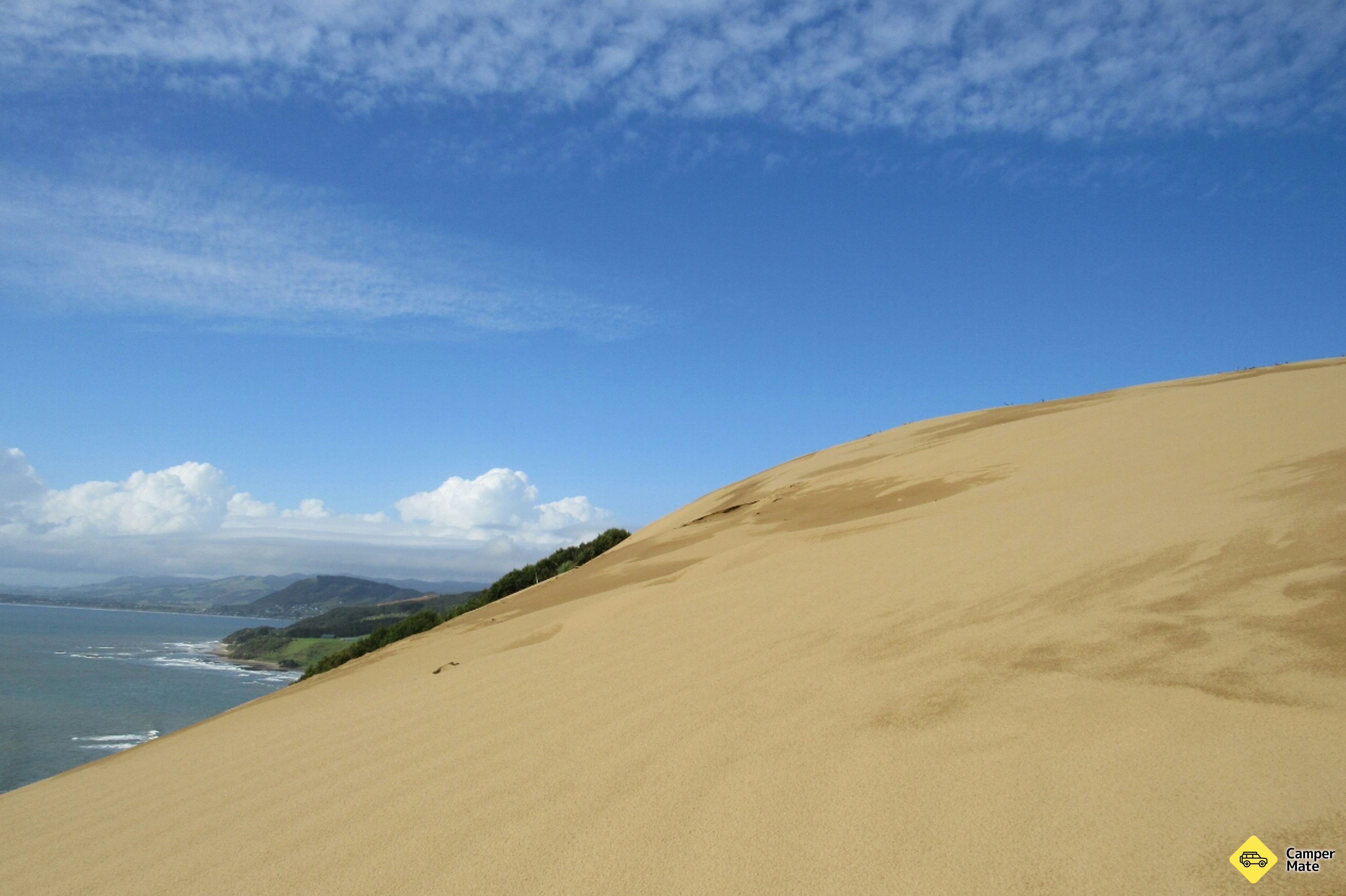 Ahipara Dunes de areia