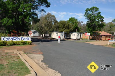 פארק קרוואן Wellington Riverside Caravan Park