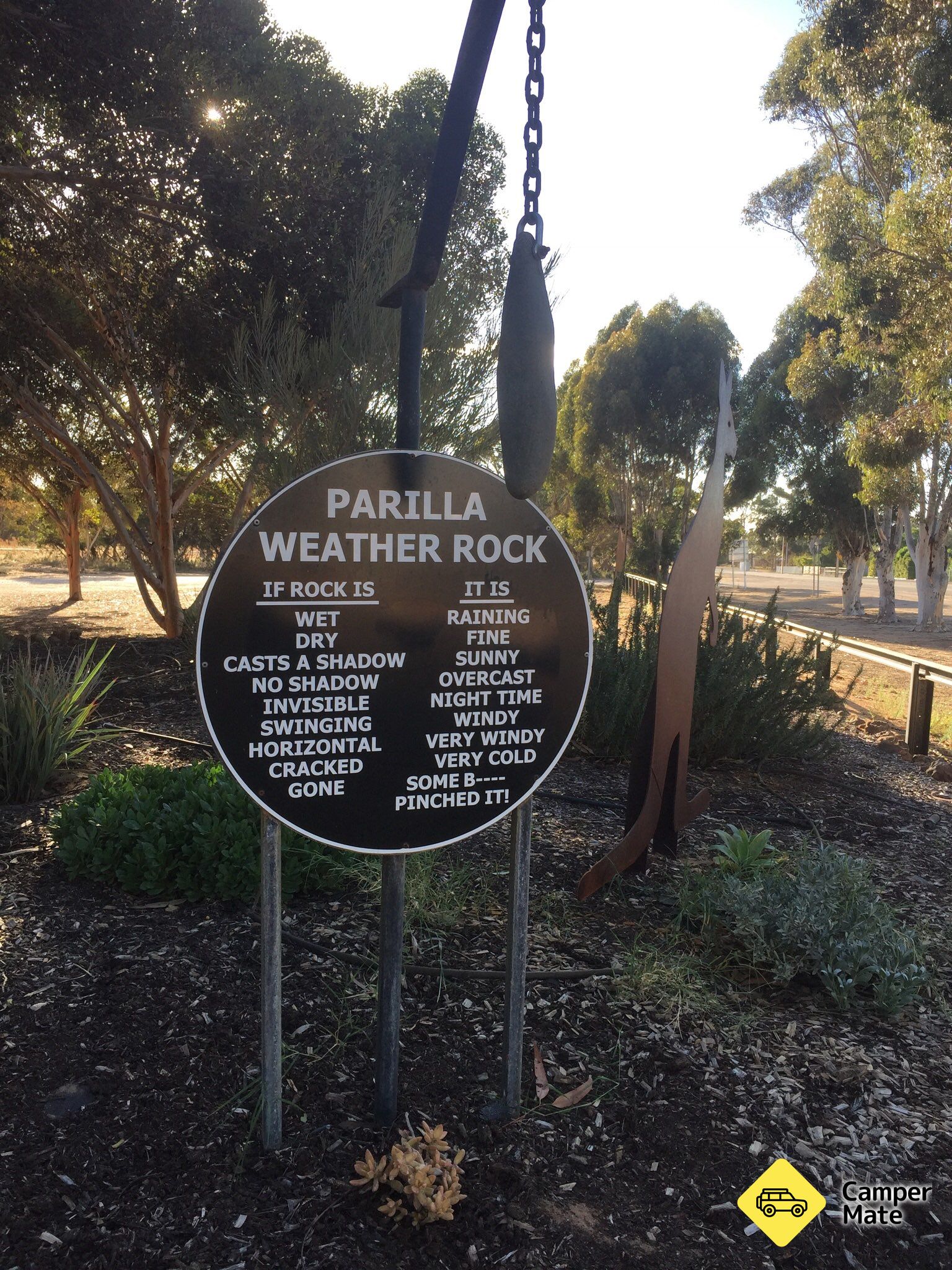 Parilla Rest Area
