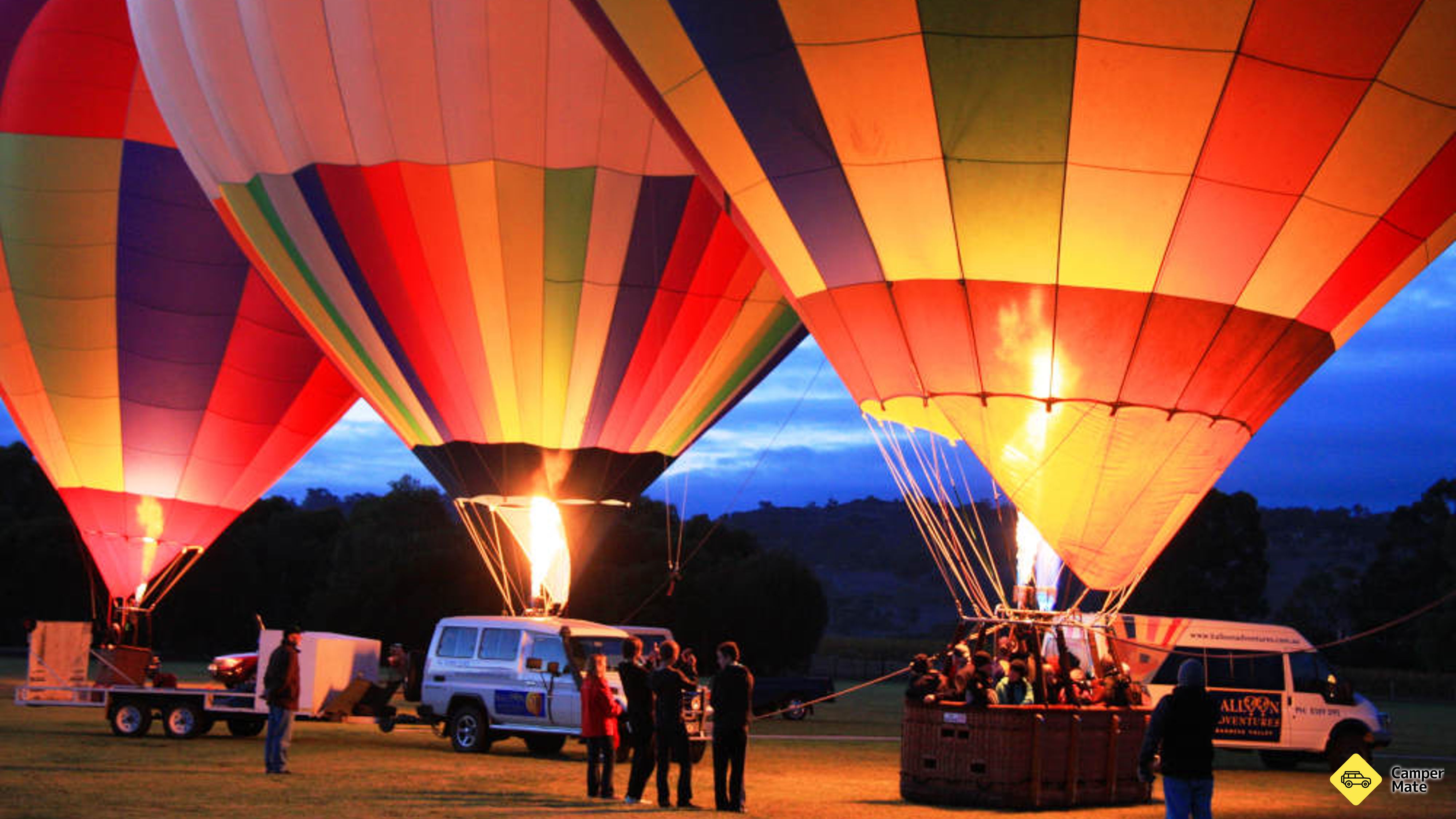 رحلة الطائرة الطائرة Barossa Valley Hot Air Balloon