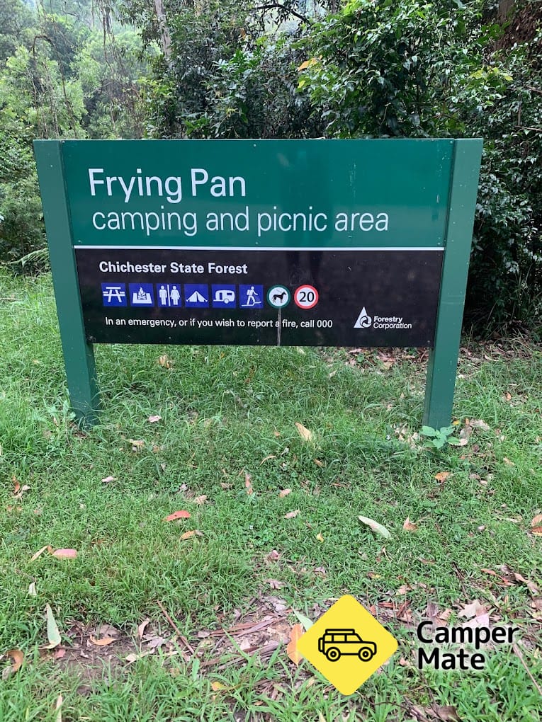 Frying Pan Creek Camping Area - Chichester State Forest