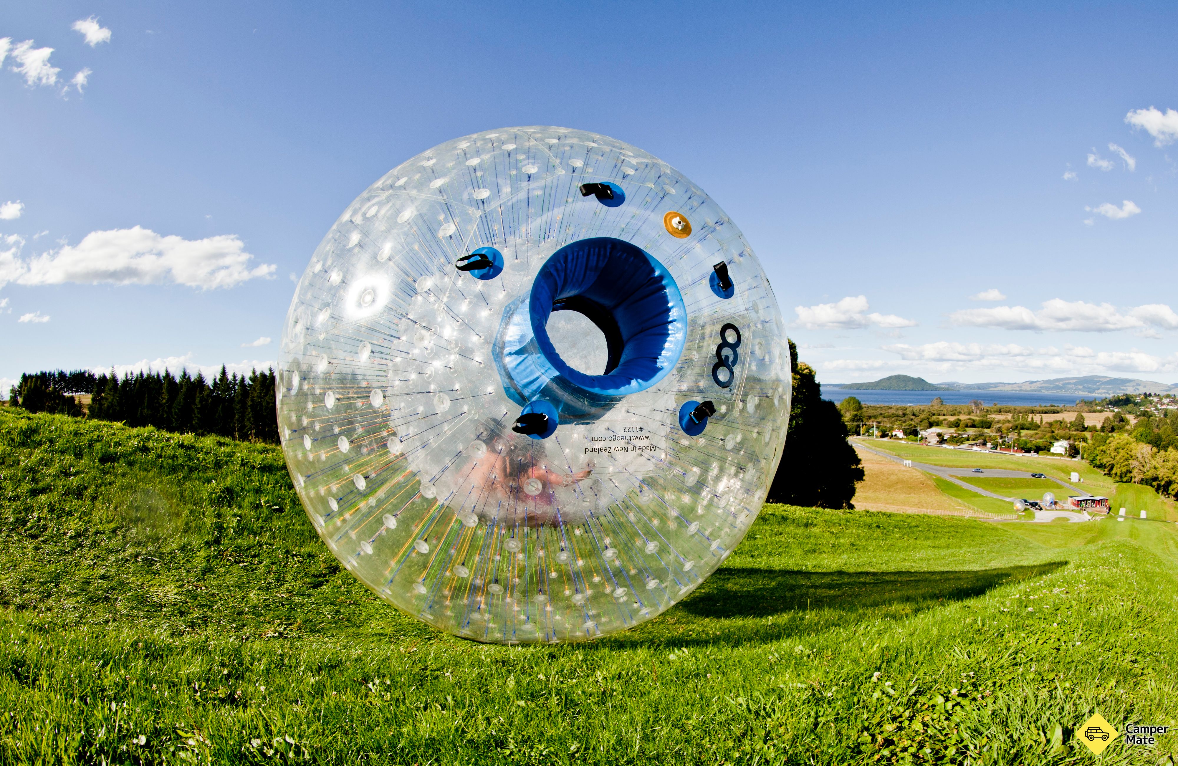 L'expérience de Zorb Rotorua
