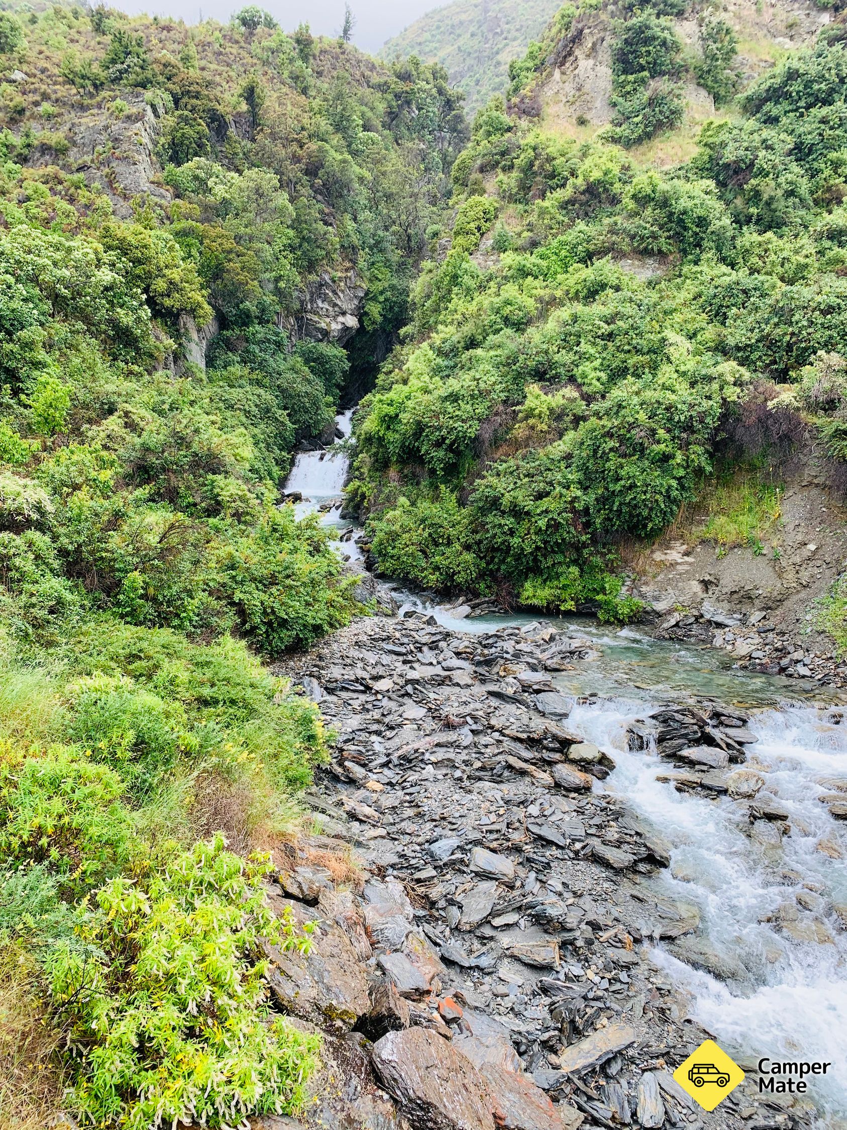 Cascade din Camp Creek