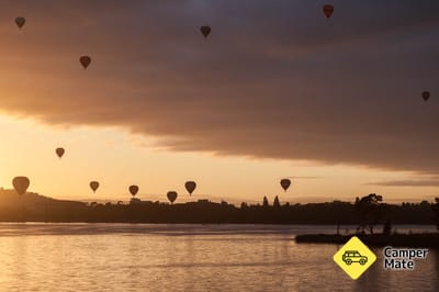 Overzicht van Lake Burley Griffin