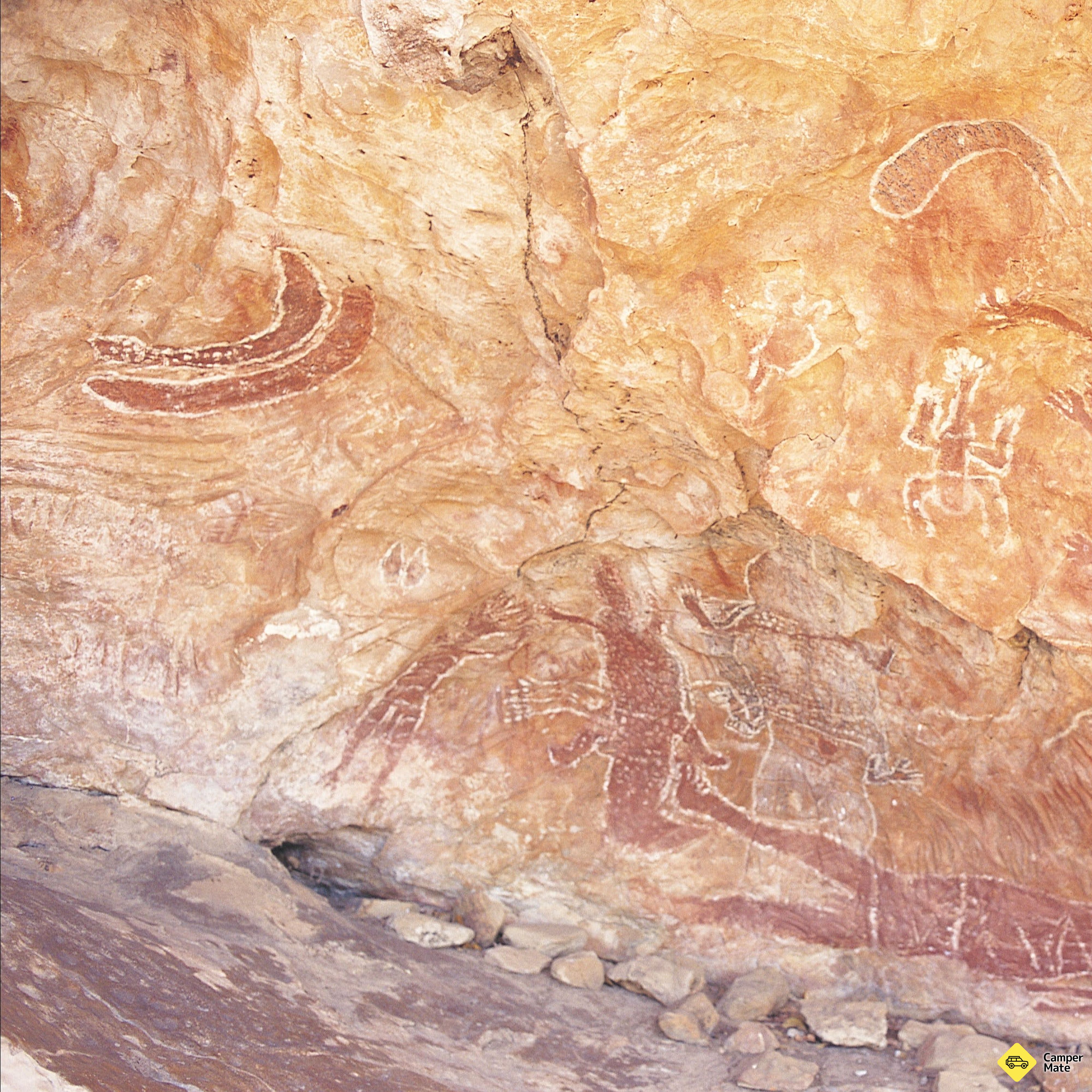 Moochalabra Dam Rock Arte - Image 2
